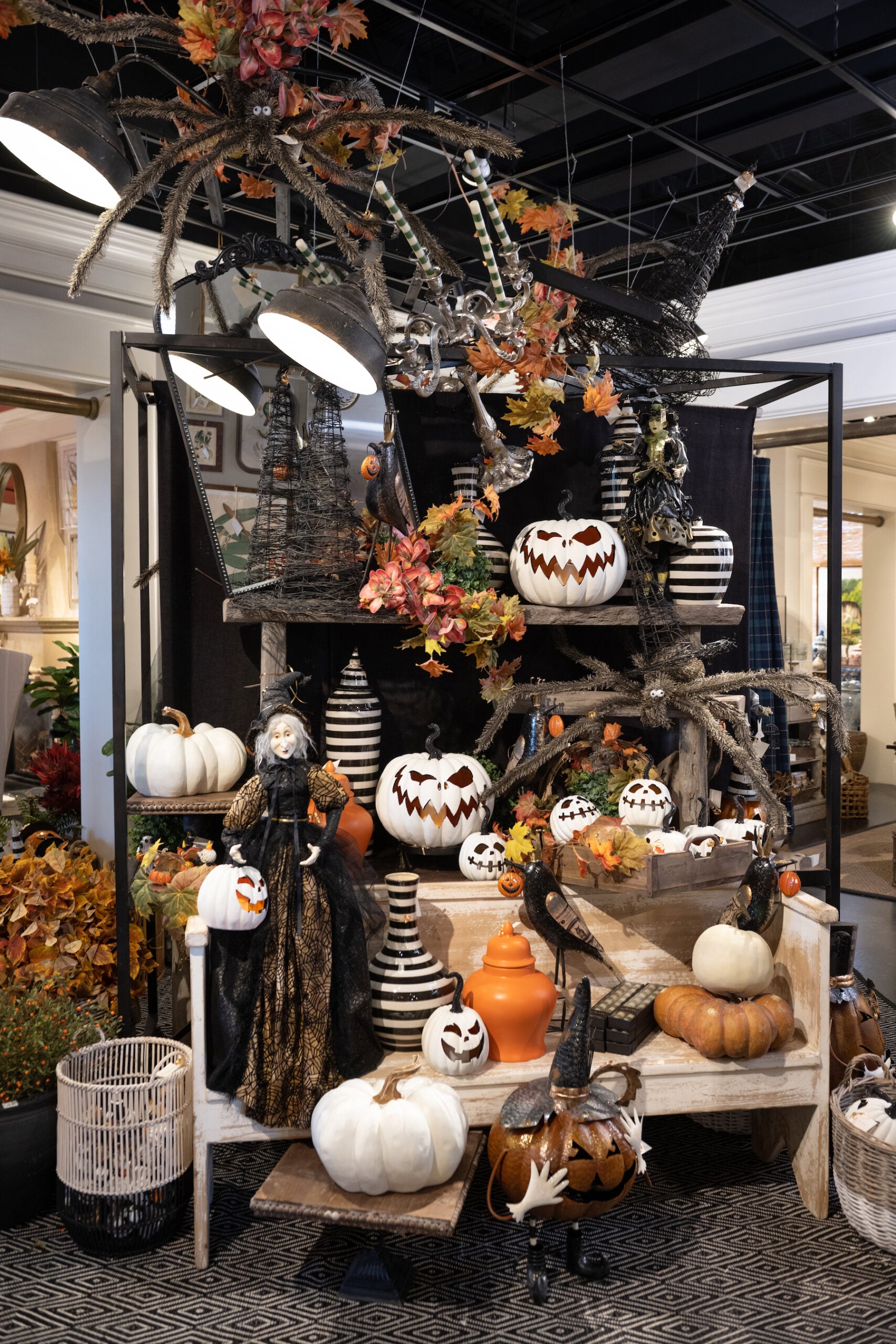 seasonal Halloween display