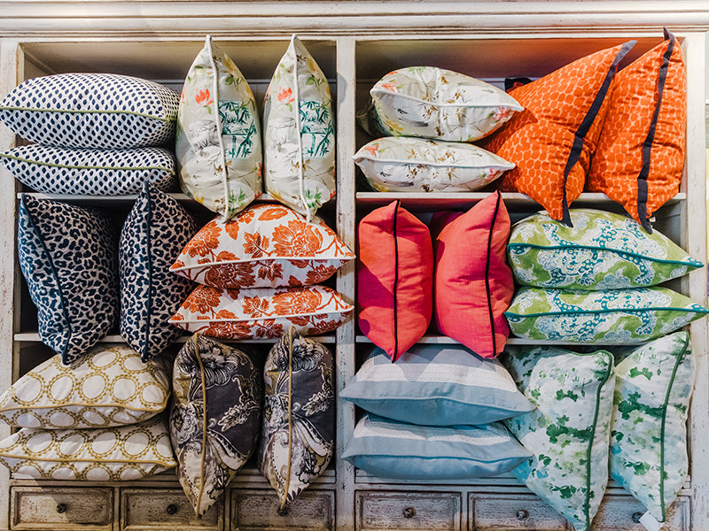 Pillows with All the Trimmings!