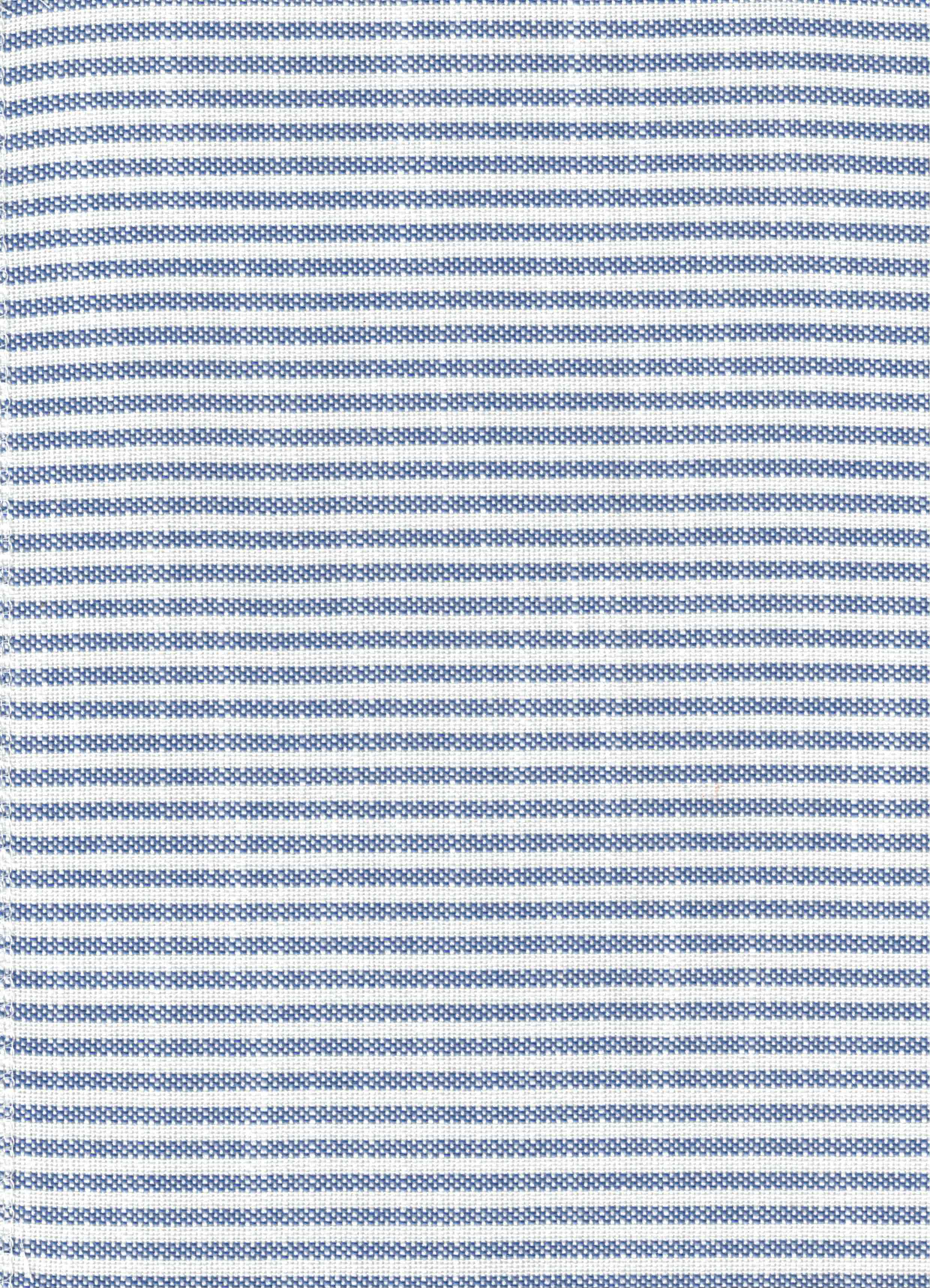 Breezy Cobalt blue and white stripe indoor outdoor insideout performance fabric by the yard from Nell Hill's
