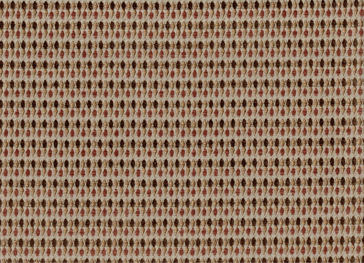 Nell Hill's Petite Diamond Fabric by the Yard. Red brown and gold