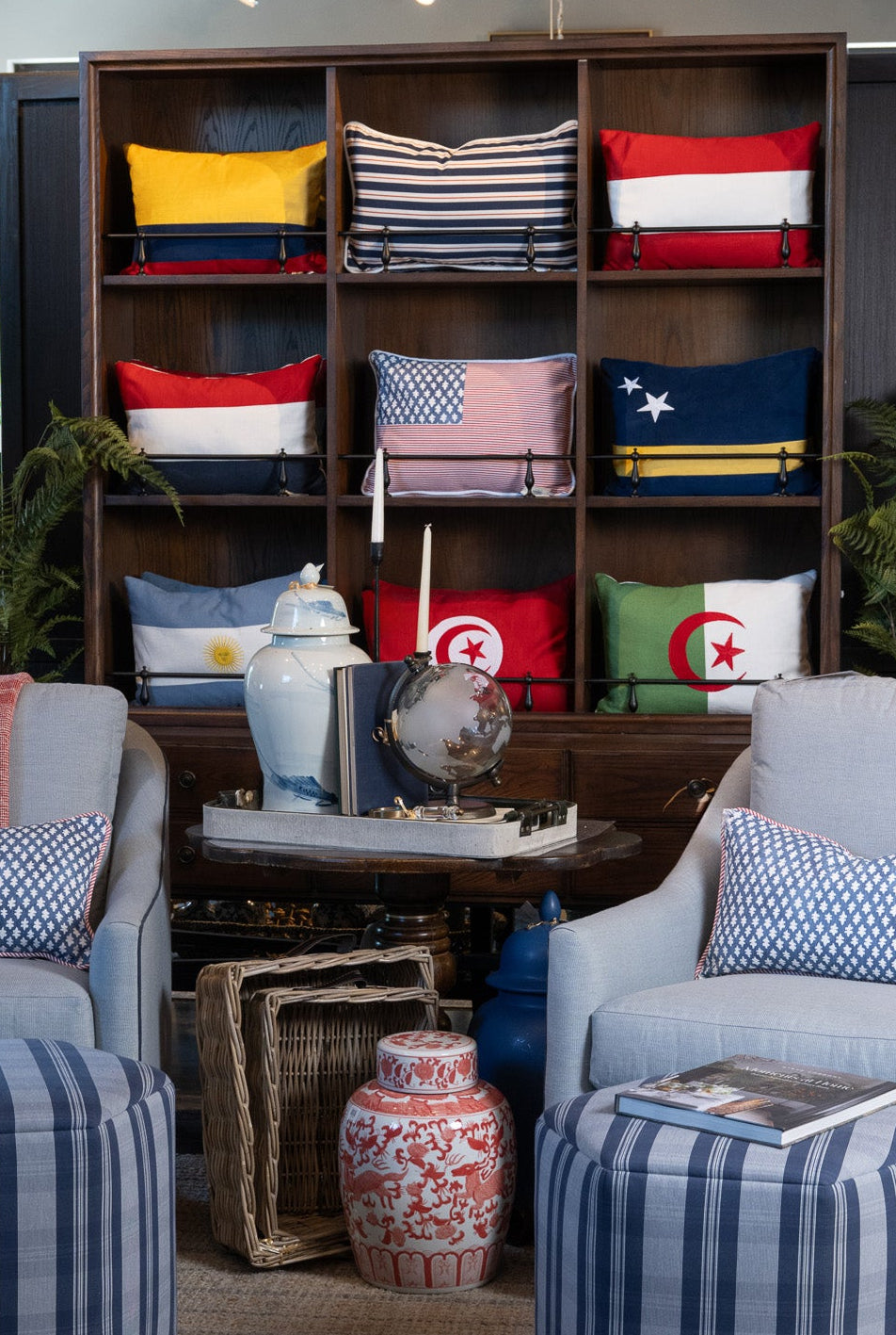 Countries Around The World Pillows