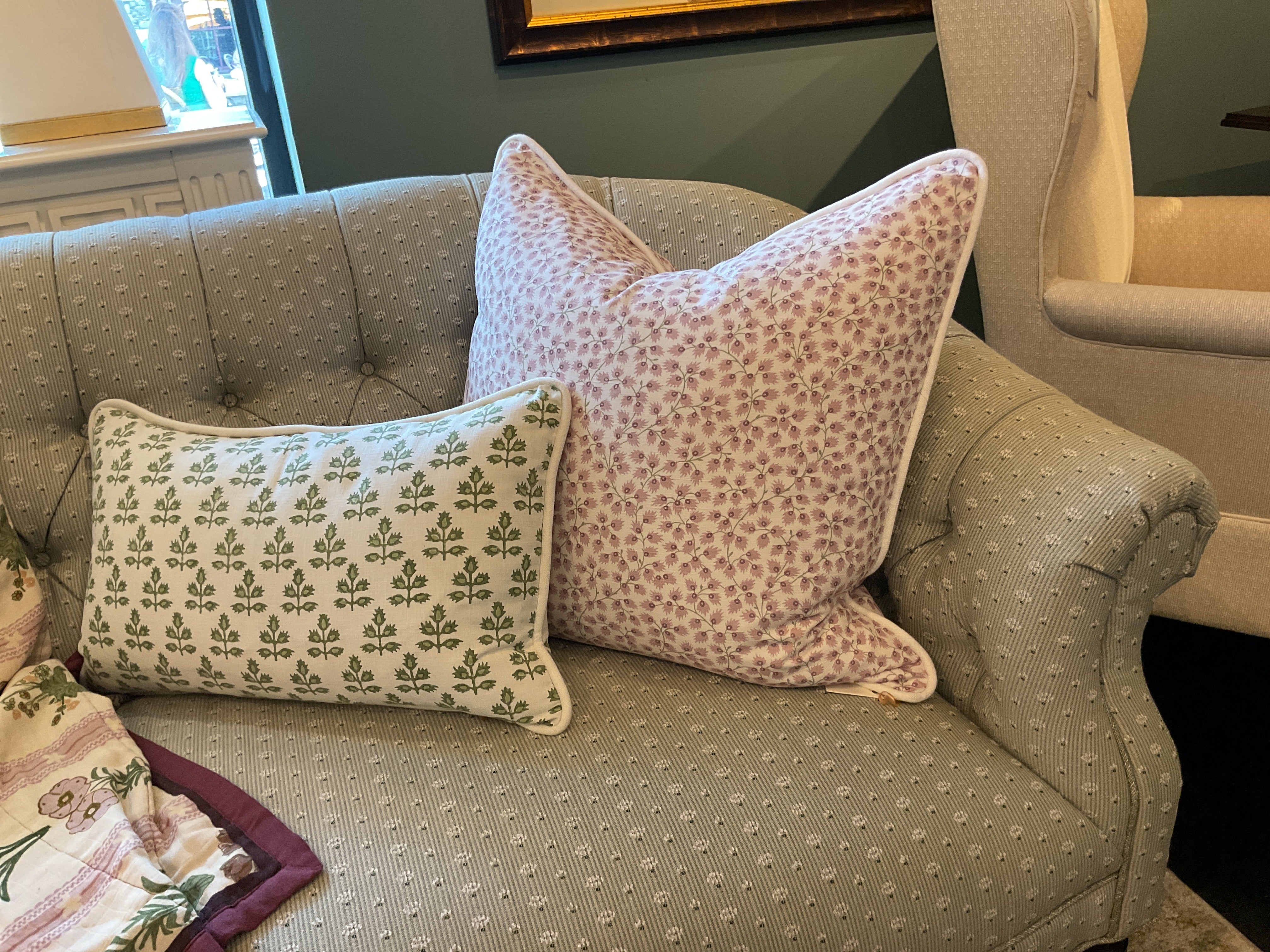Joyful Petals w/ White Cord Pillow Sham