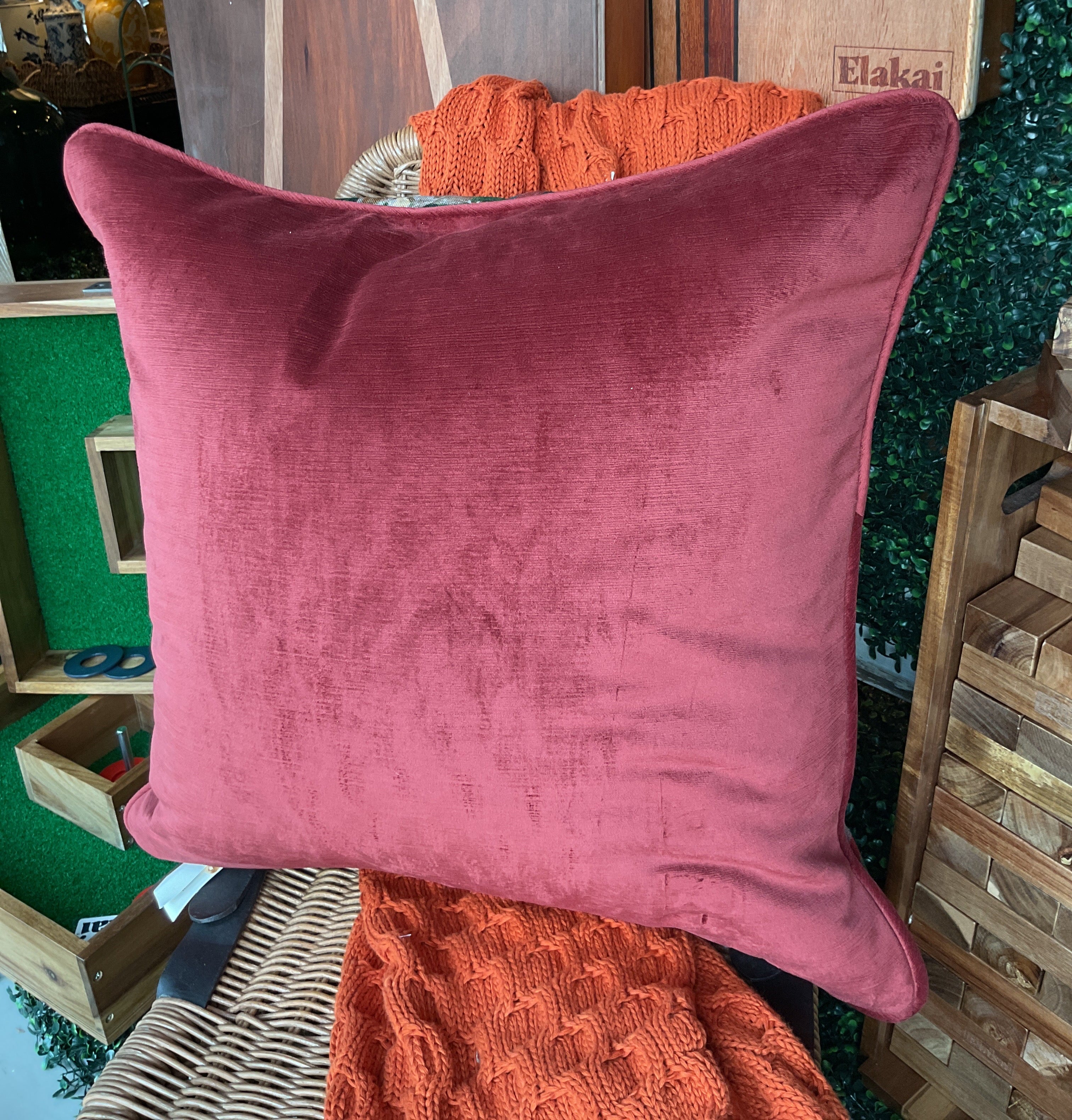 Country Club Teal w/ Nelson Cord Pillow Sham