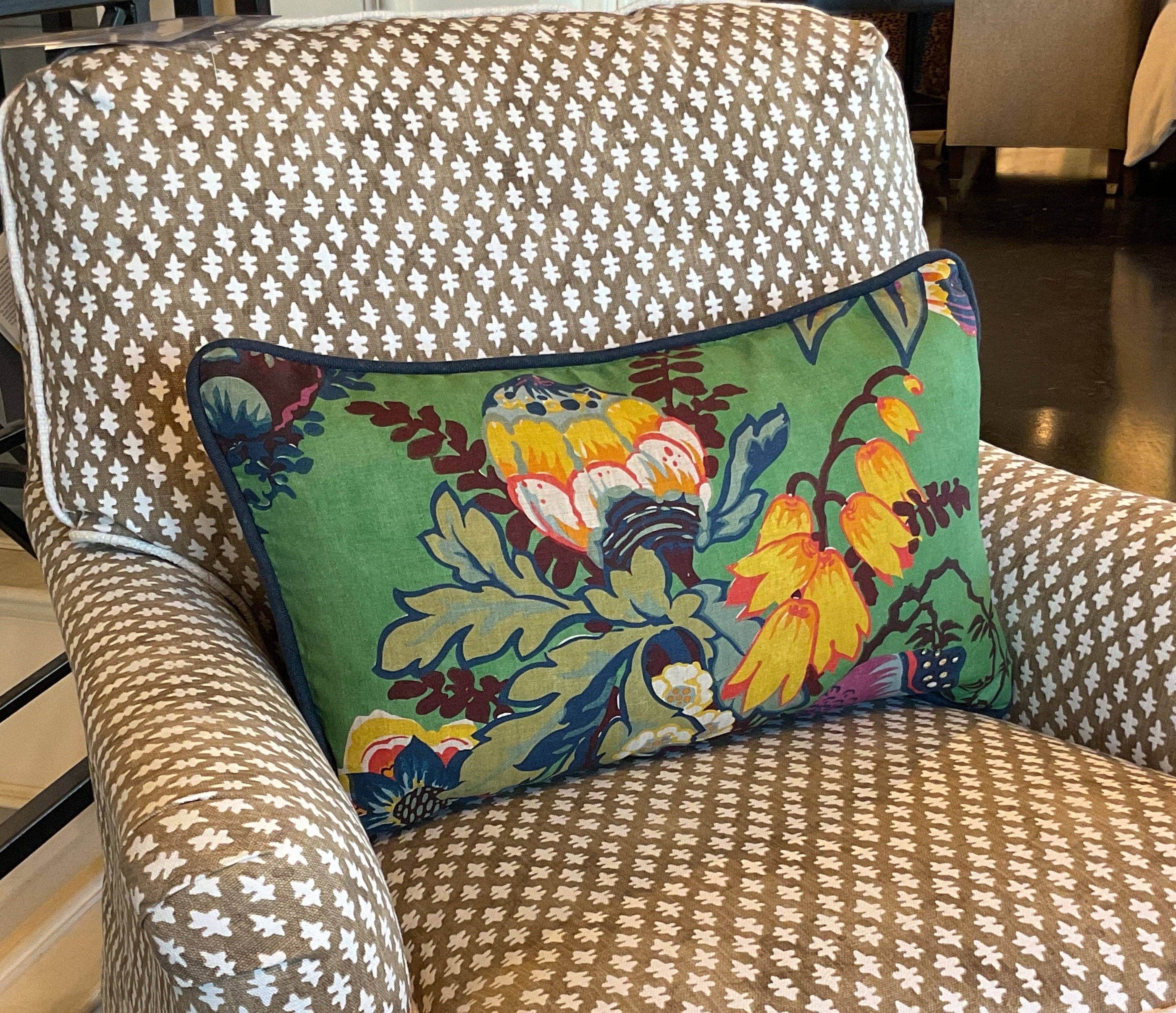 Fairbanks Green (Front) w/ Navy Cord