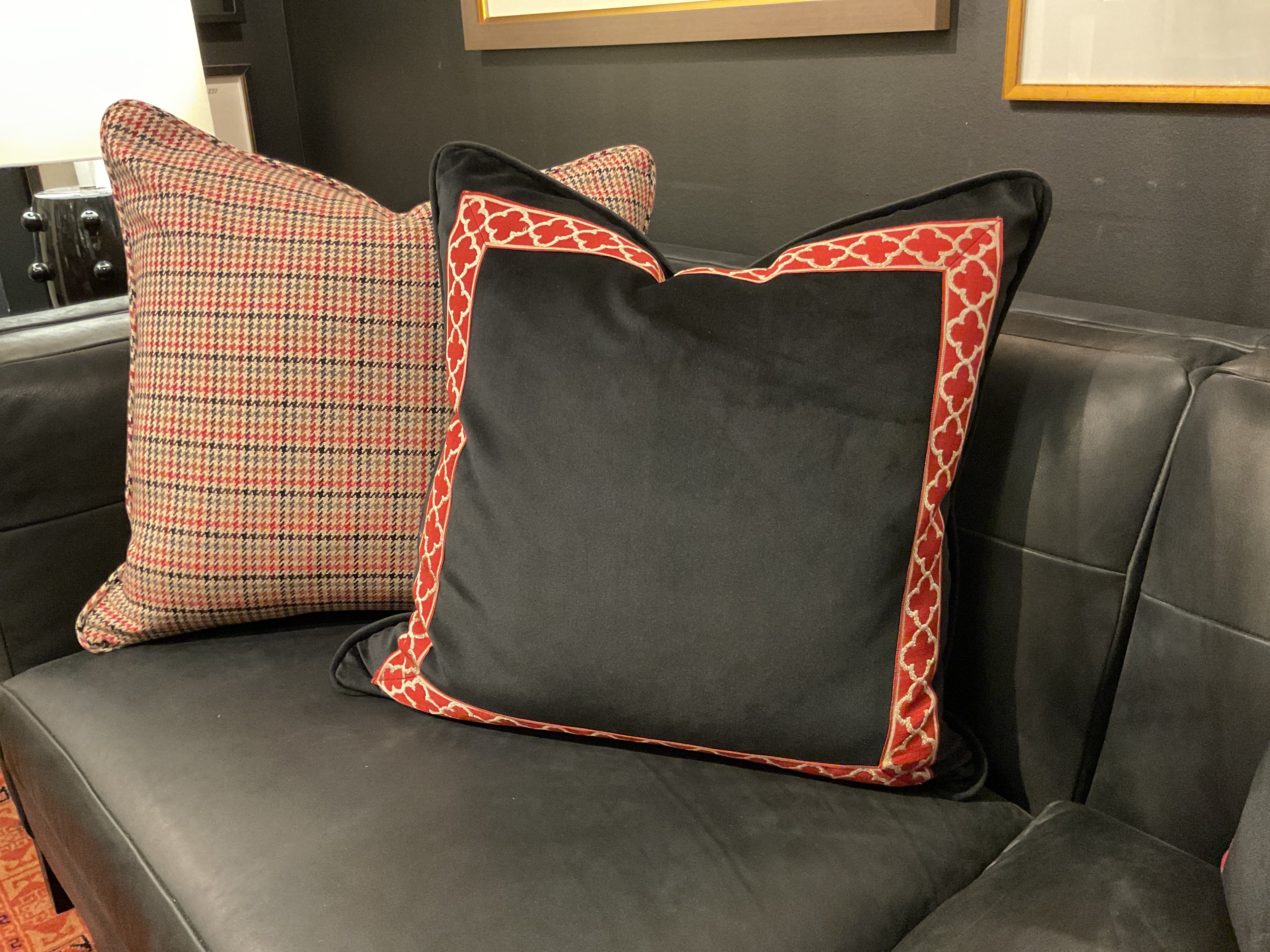 Charlie Jet w/ Poppy Tape Pillow Sham