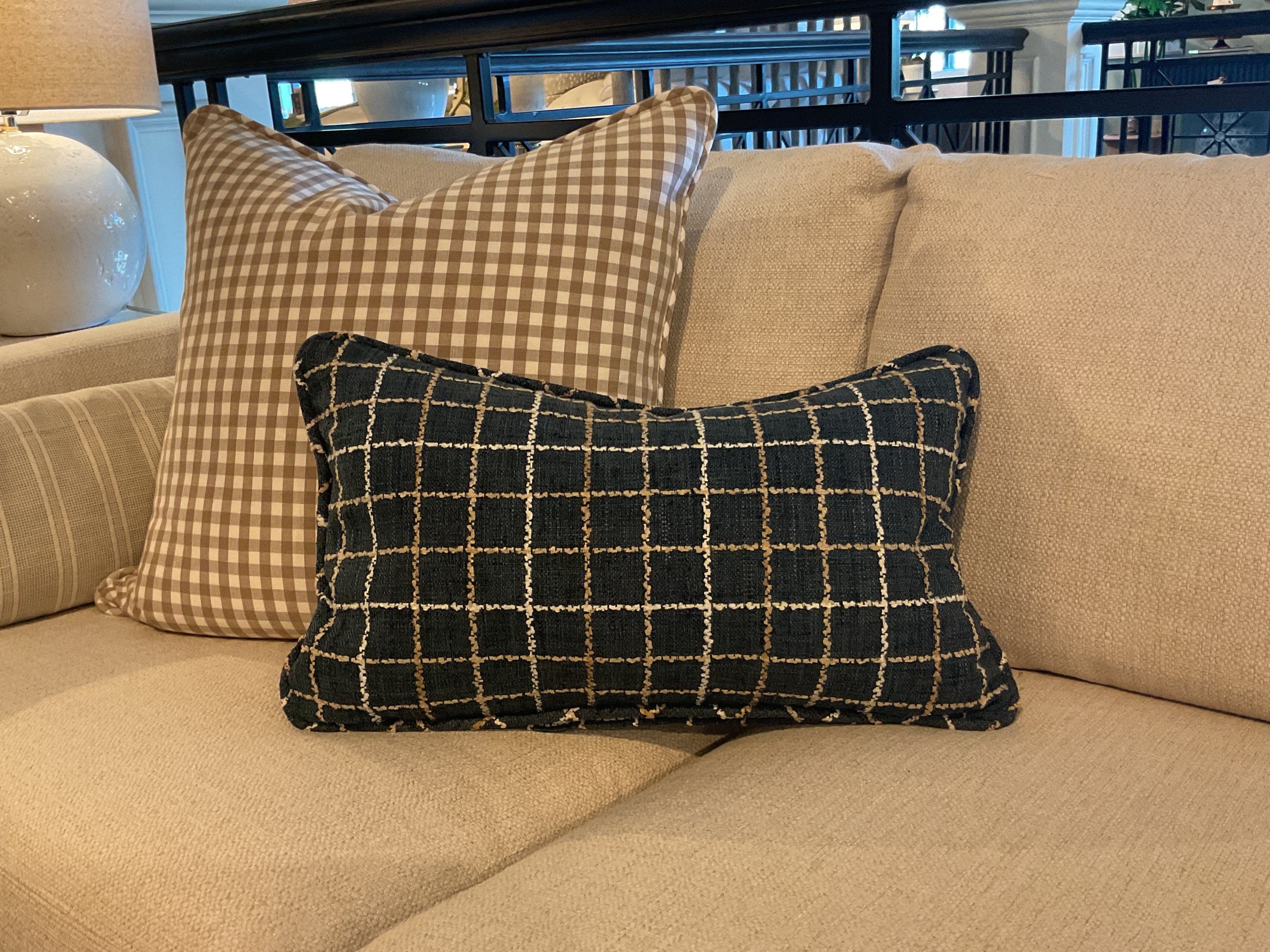 Nautical Grid w/ Self Cord