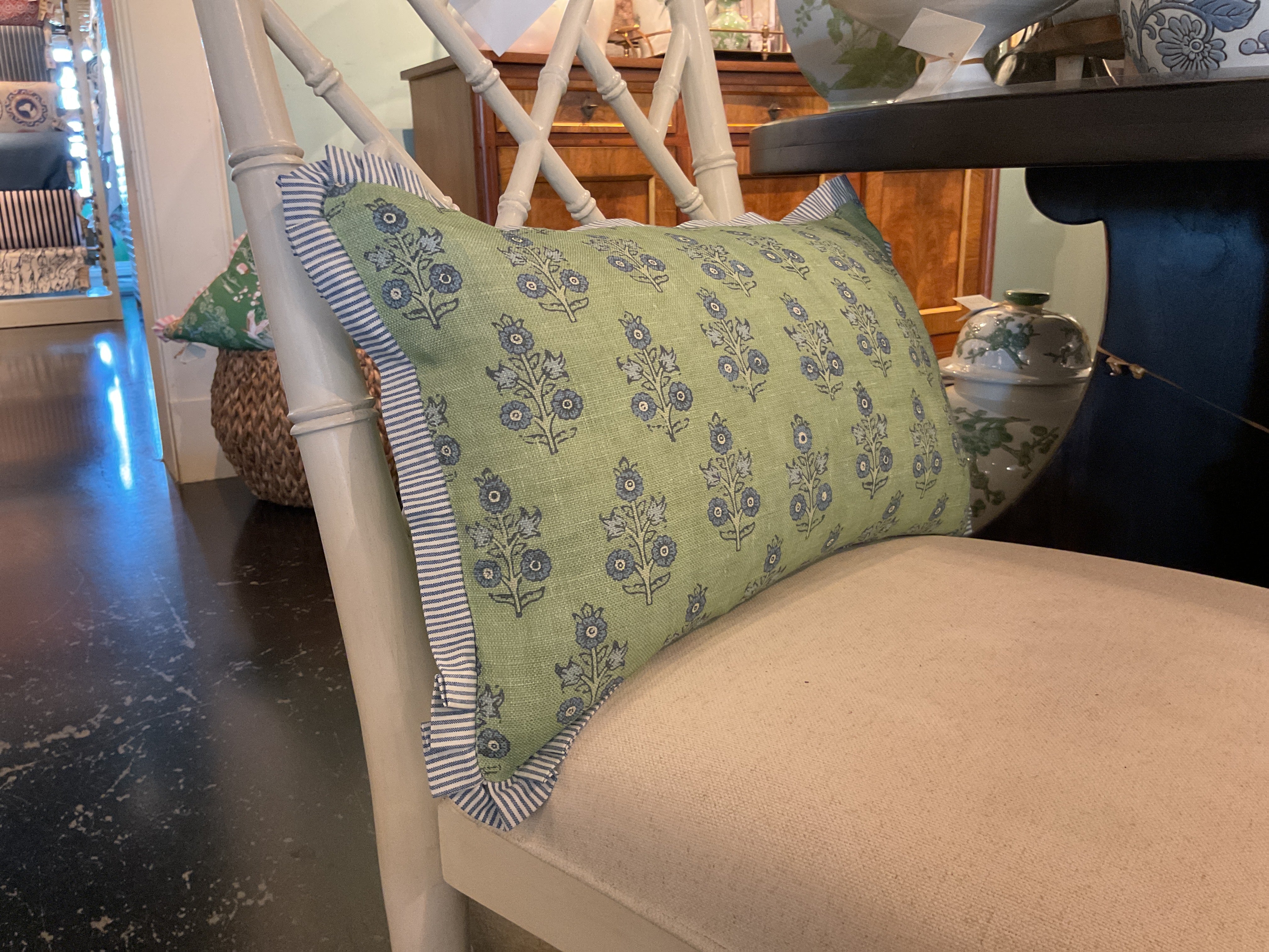 Poppy Sprig w/ Waldo Pleated Corners Pillow Sham