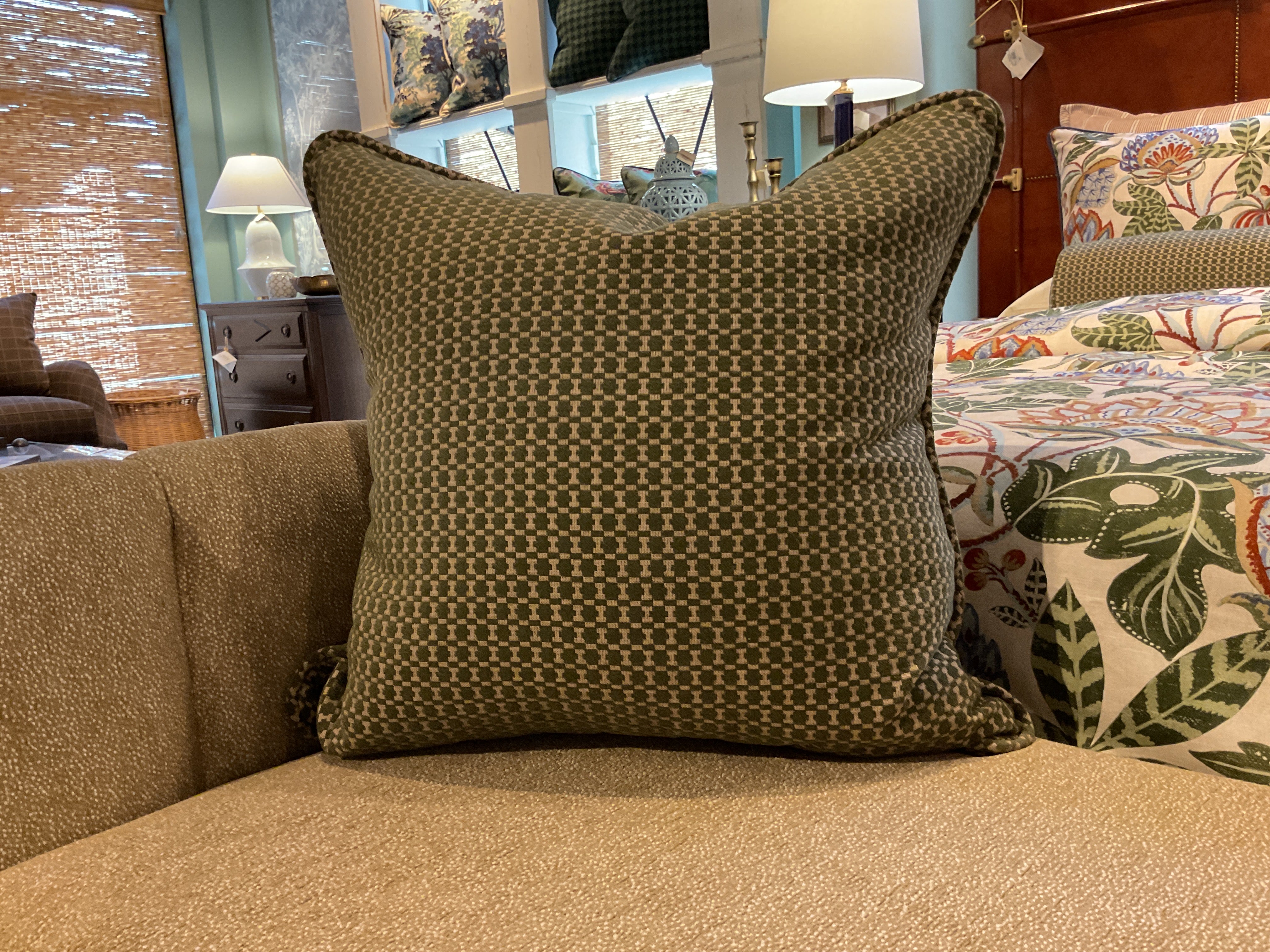 Pattern Play Sham w/ Self Cord Pillow Sham