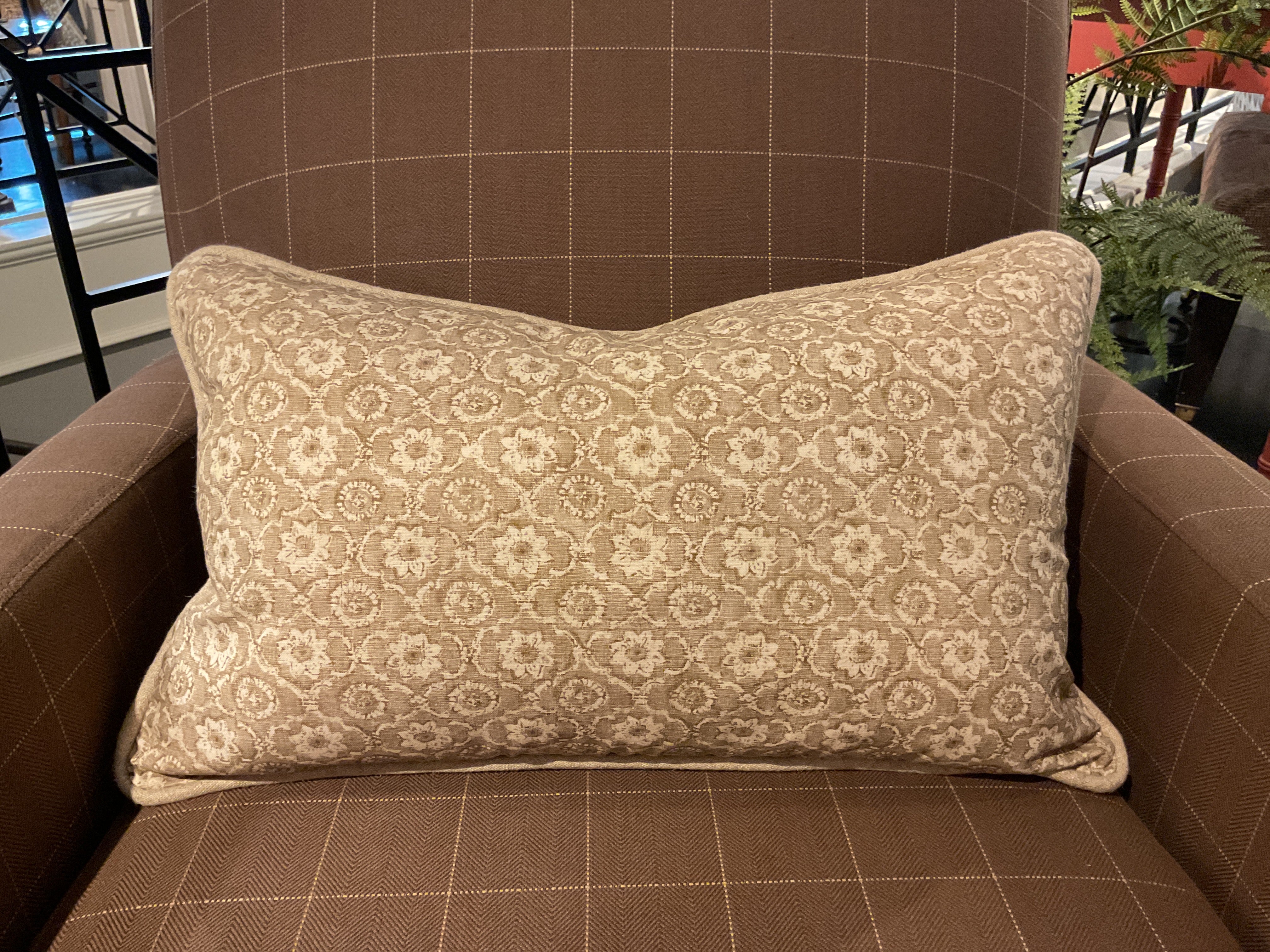 Holly Trellis Beige w/ Greige Cord