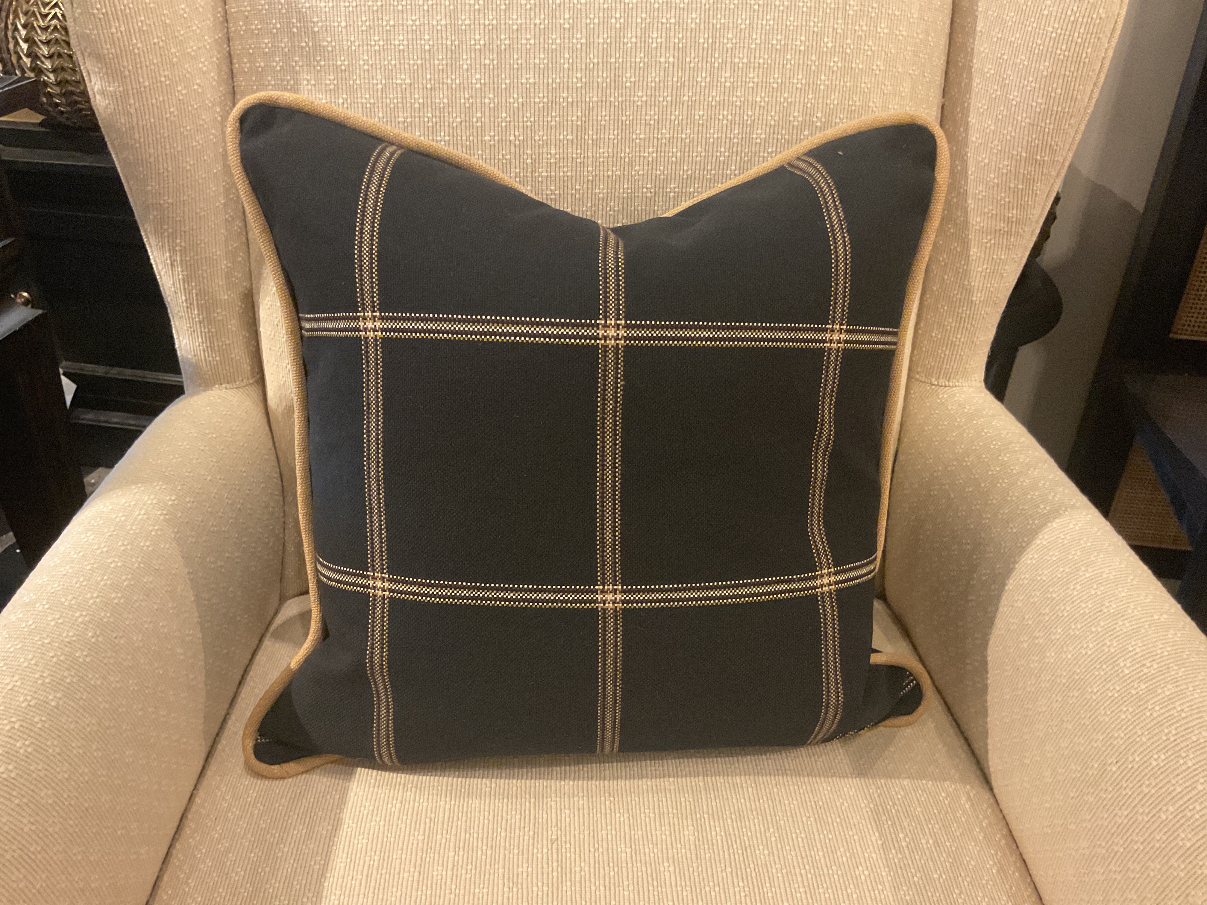 Hepburn Kohl w/ Camel Cord Pillow Sham