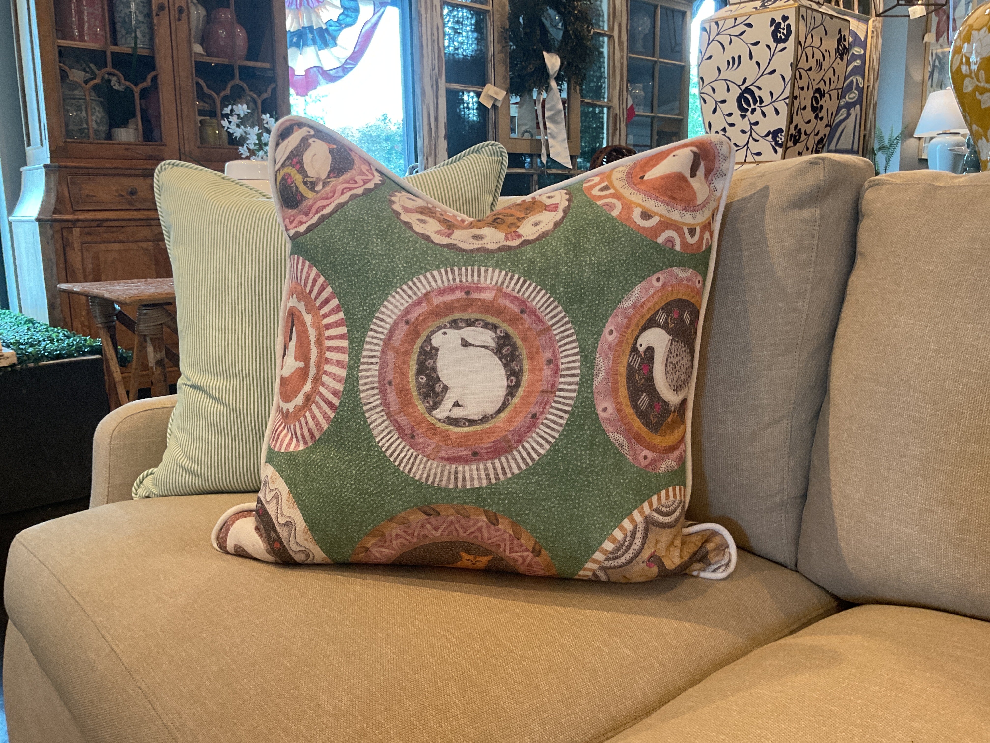 Robina's Dinner Party w/ Jefferson Linen Cord Pillow Sham