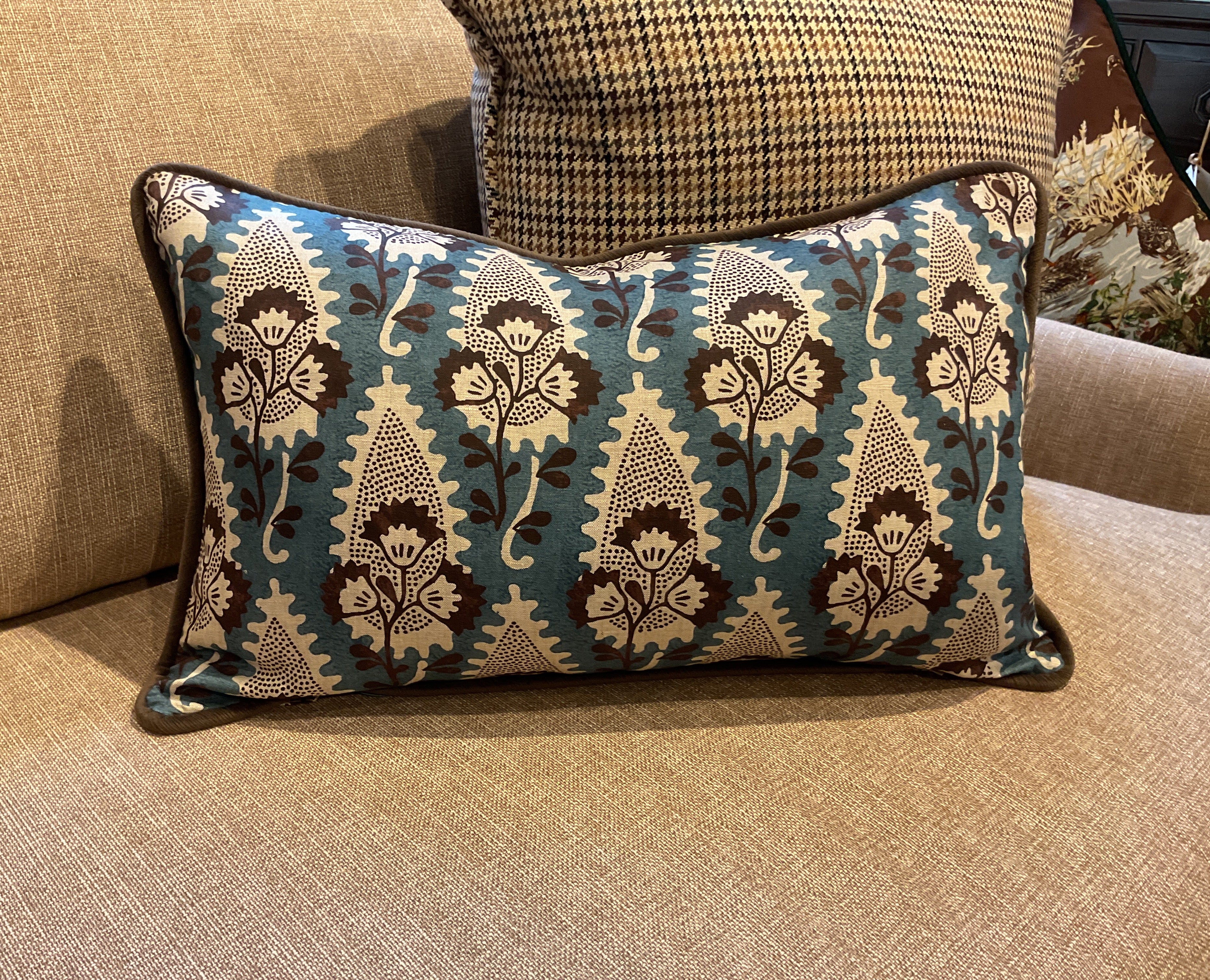 Cornwall Brown & Slate w/ Brown Cord Pillow Sham