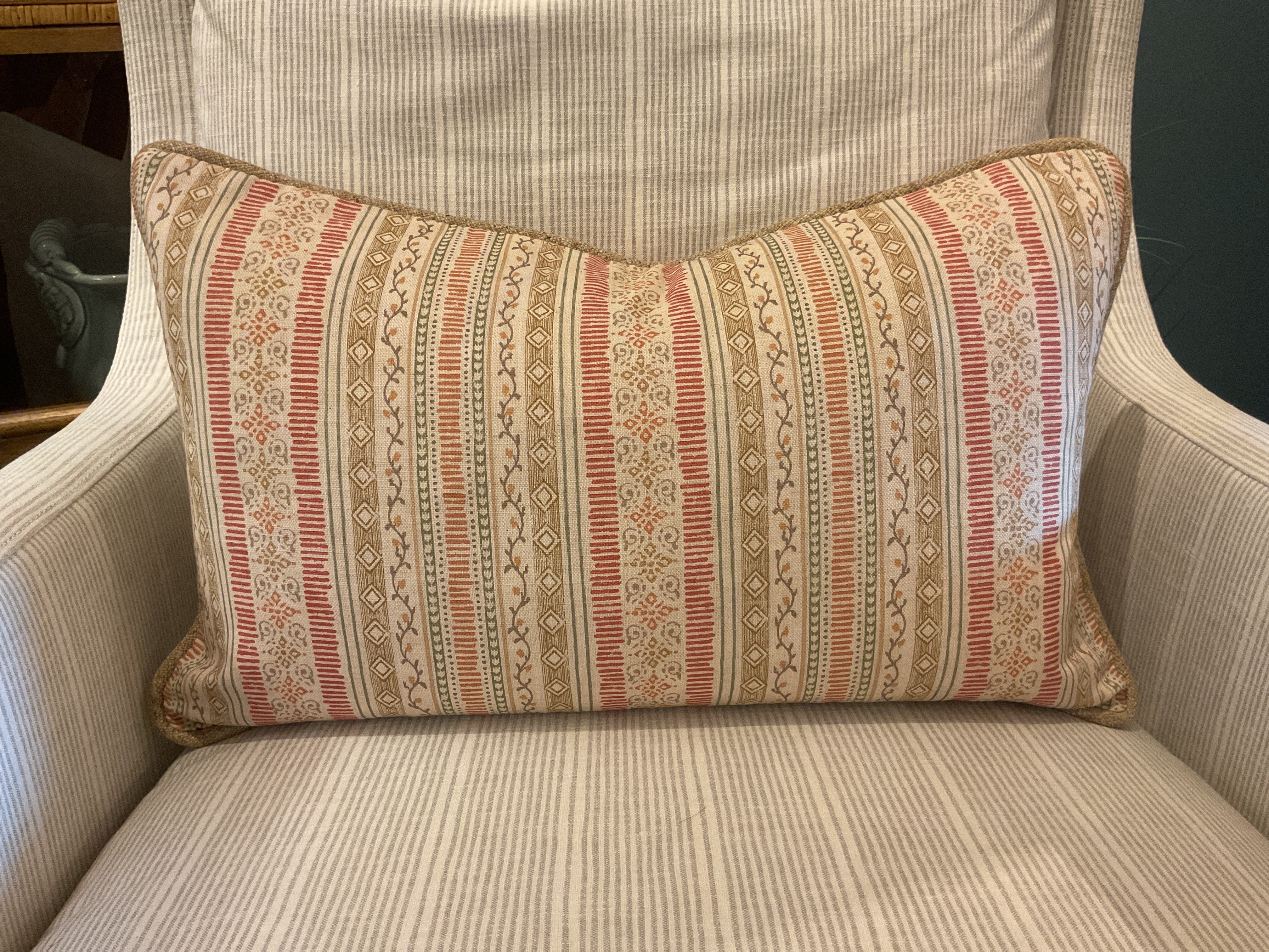 Compton Red w/ Harvest Cord Pillow Sham
