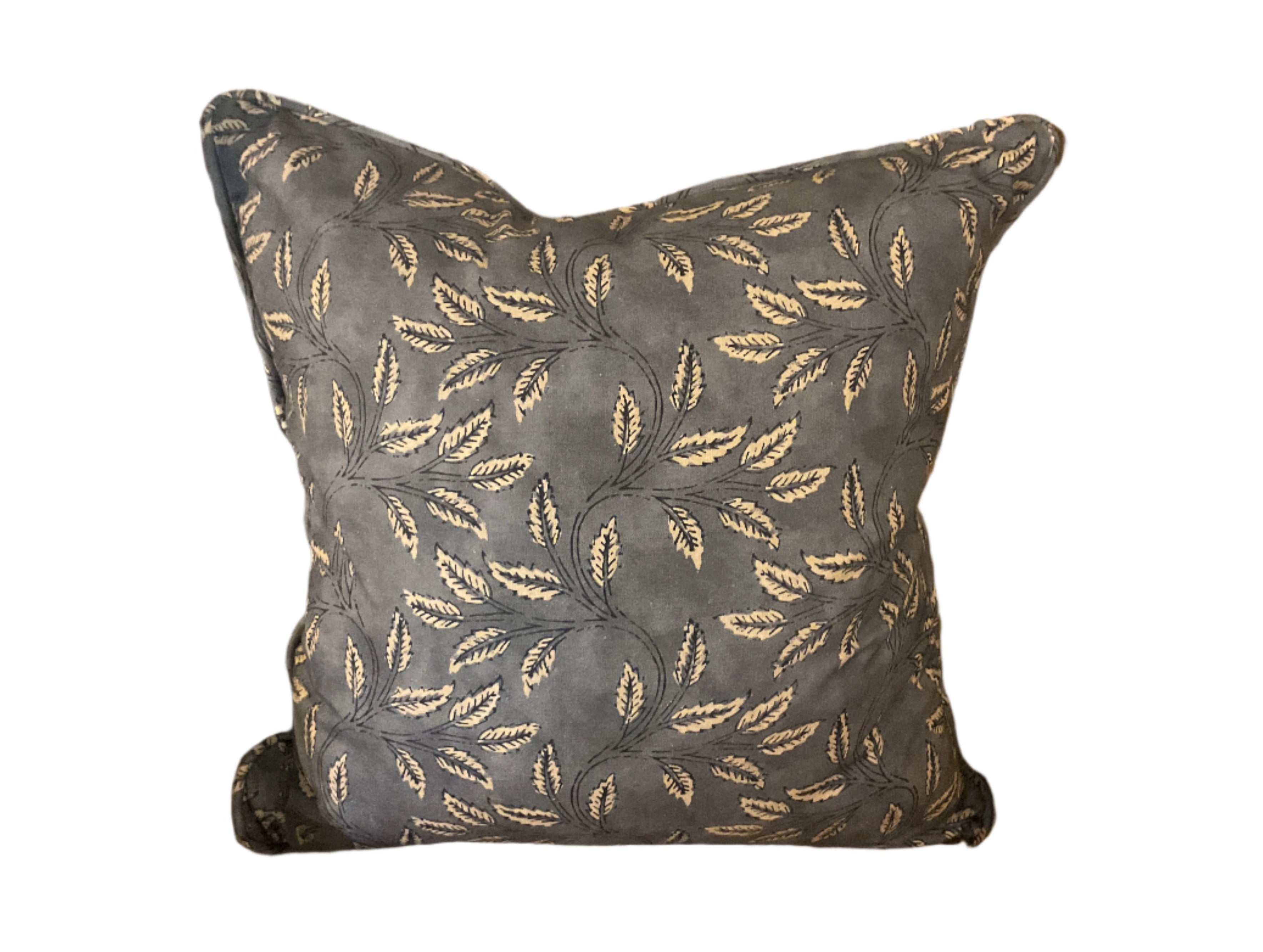 Hedgerow Indigo Sham w/ Self Cord