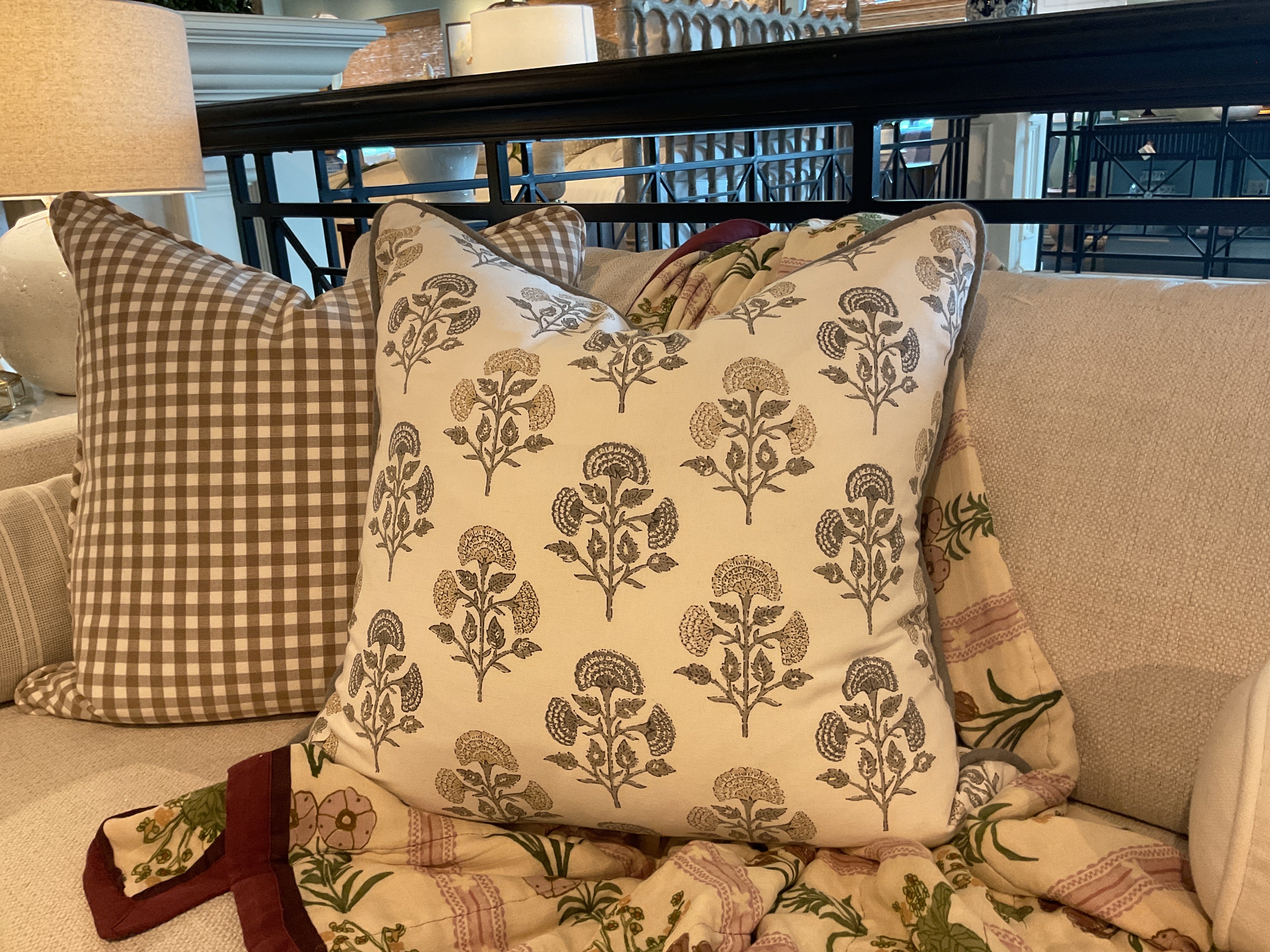 Floral Harmony w/ Grey Cord