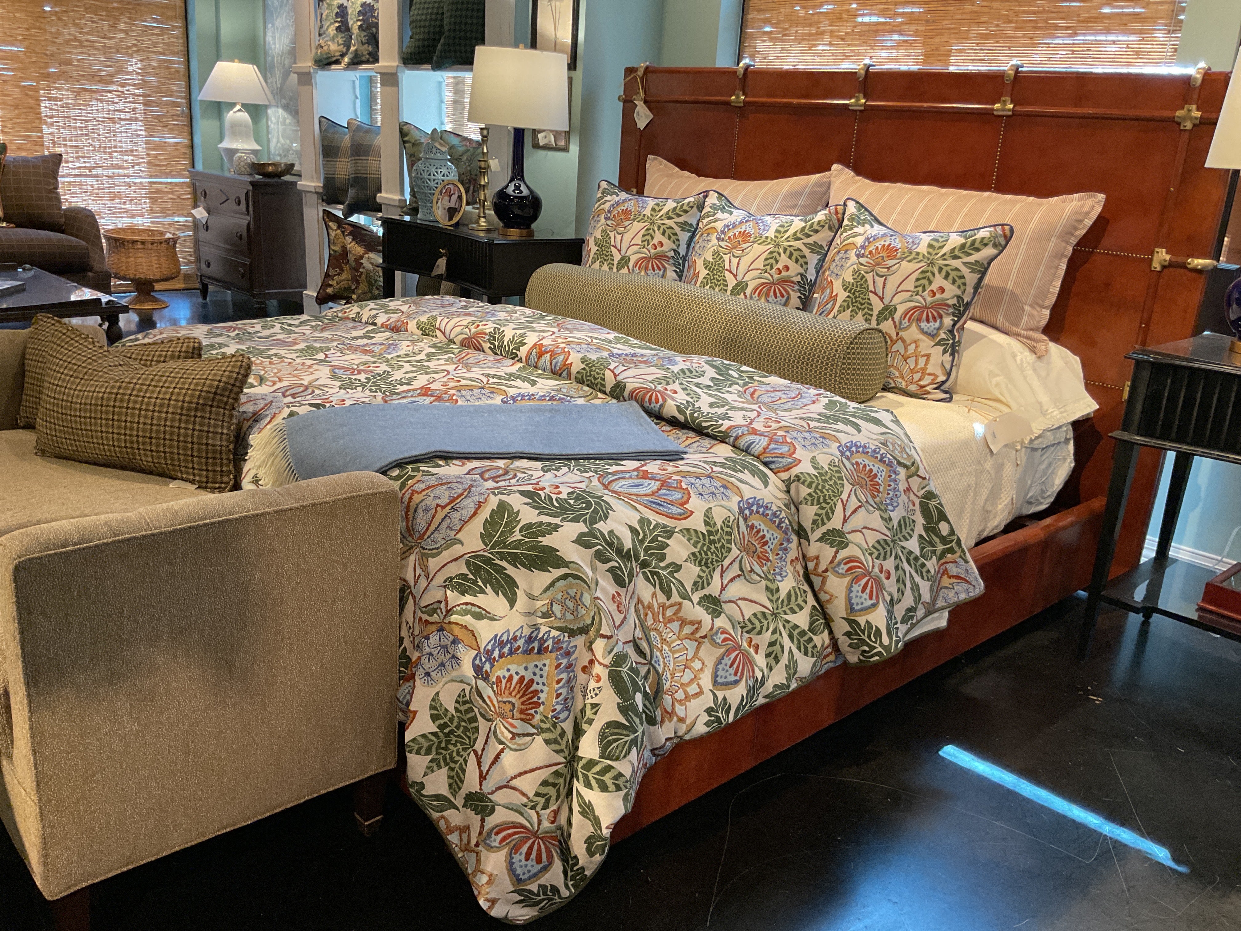 Autumn Veranda and Antique White Duvet