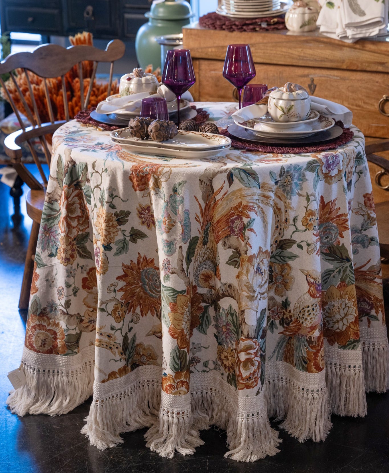 Pleasant Pheasants Fabric by the Yard