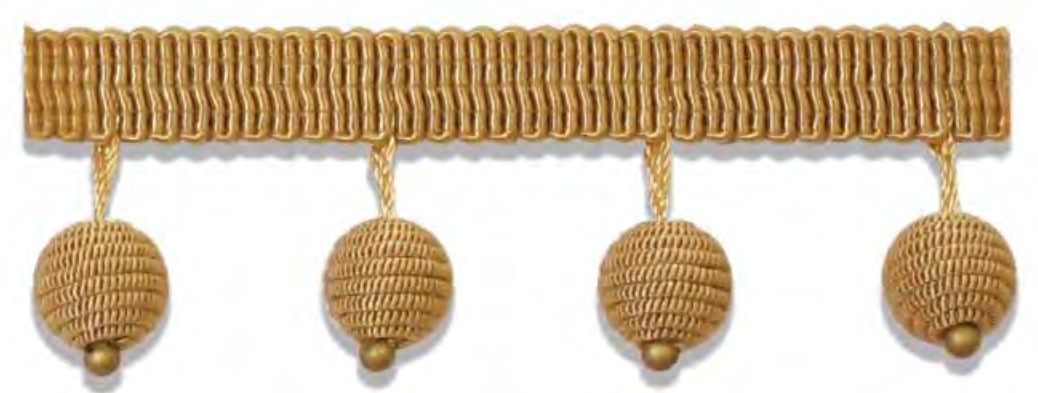 EN110 Beaded Fringe Trim by the Yard