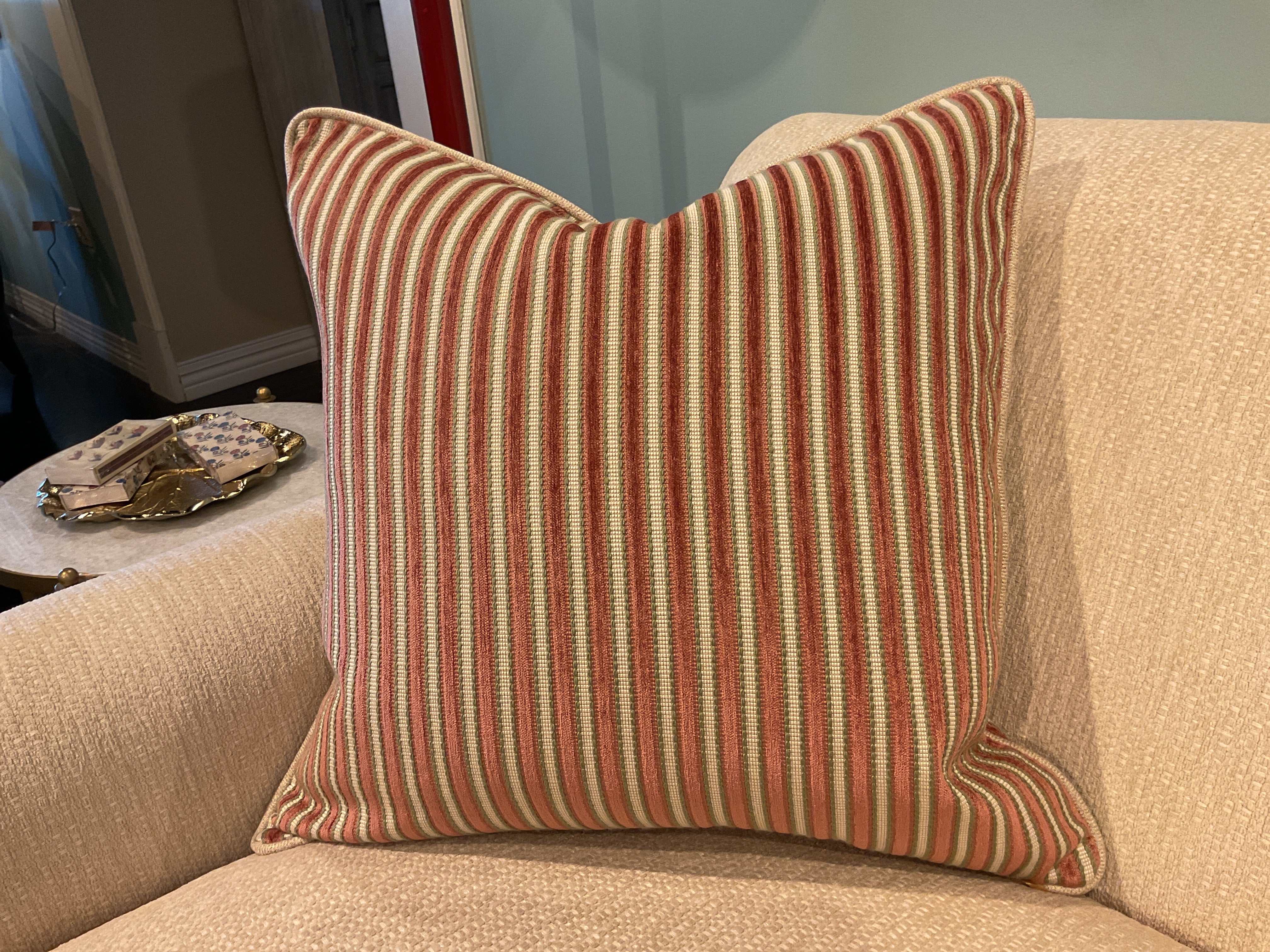Balderic Stripe w/ Hemp Cord Pillow Sham