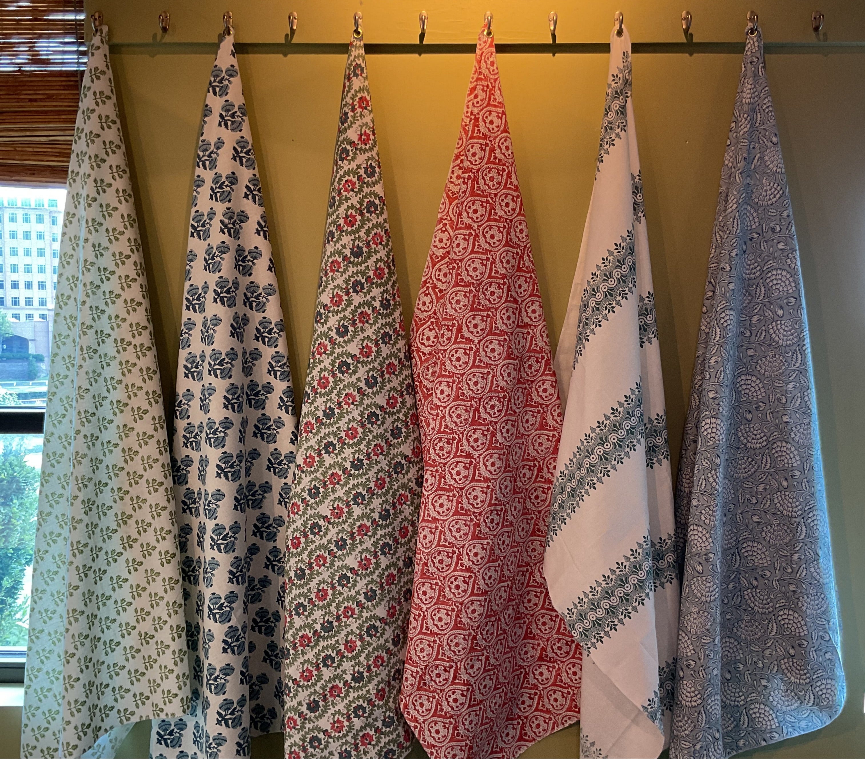 Dabu Bloom Fabric by the Yard