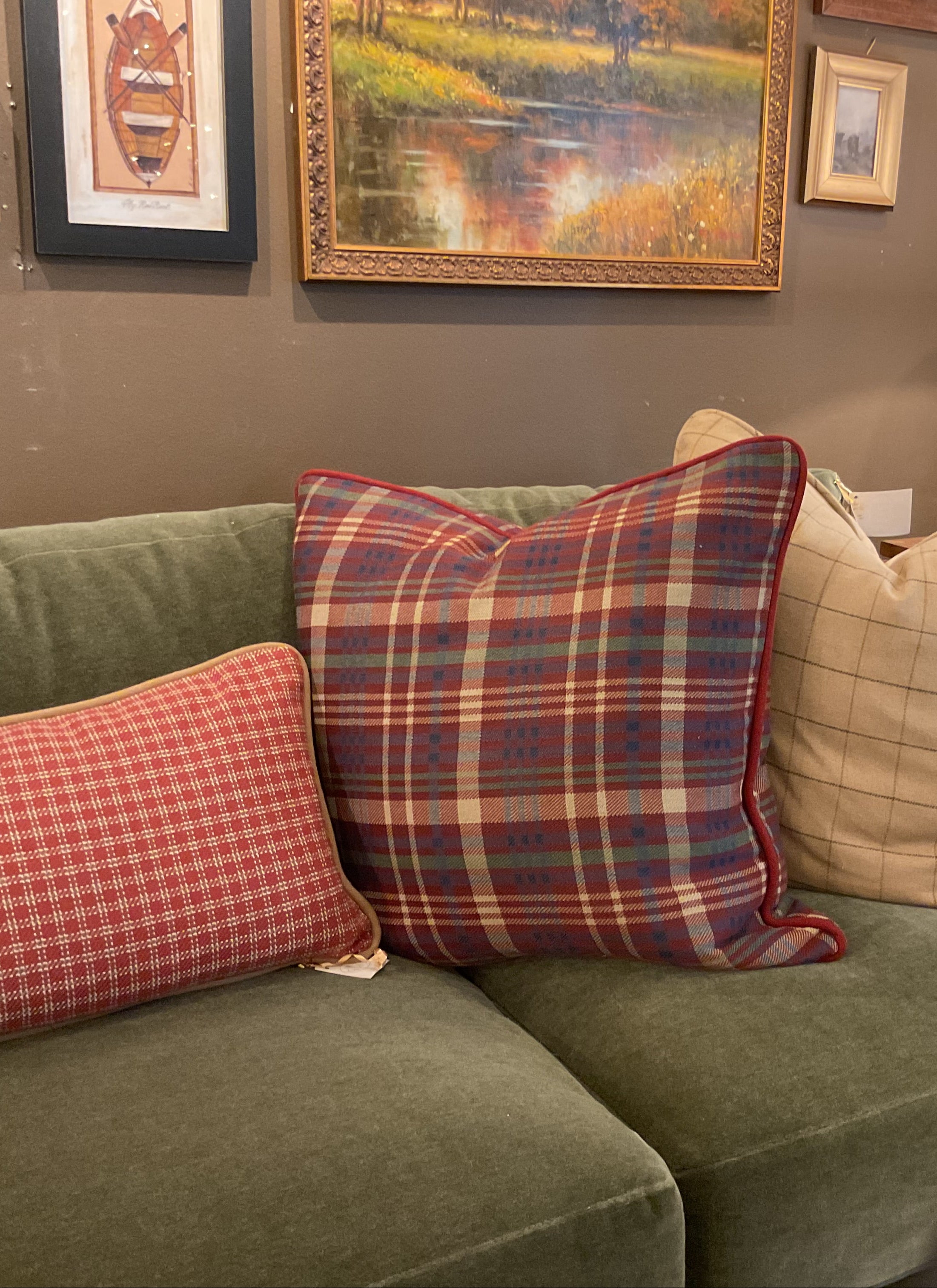 Chesterfield Tartan Sham w/ Cord