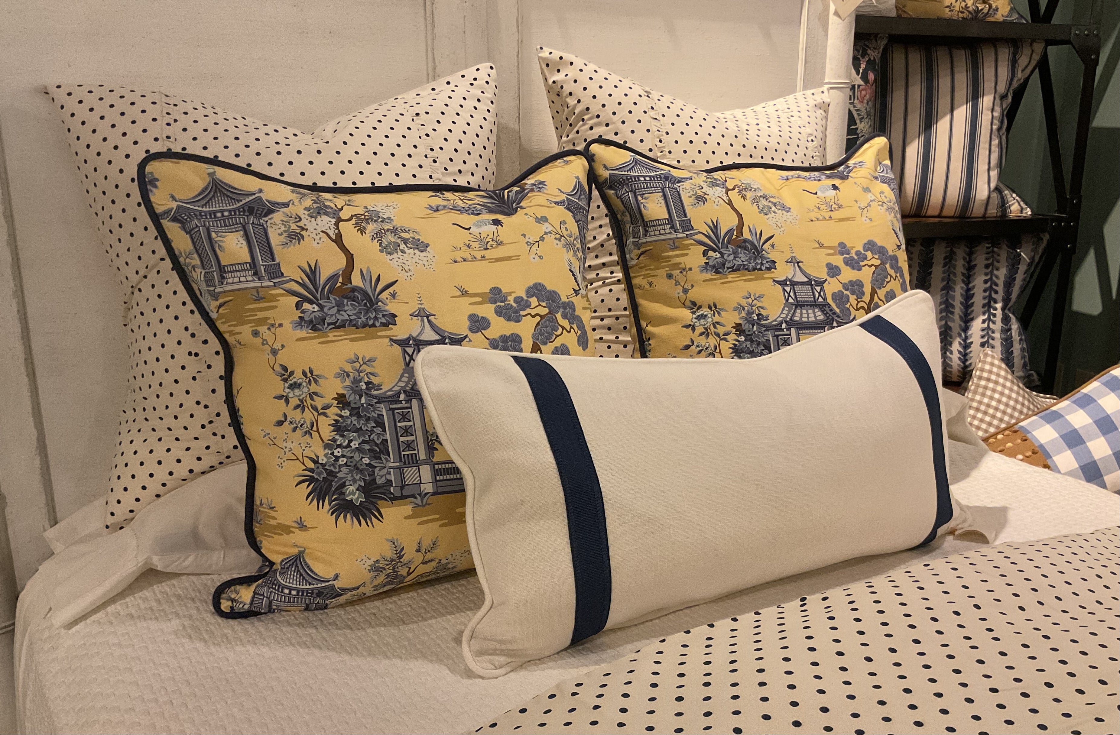 Terrace Toile w/ Jefferson Linen Cord