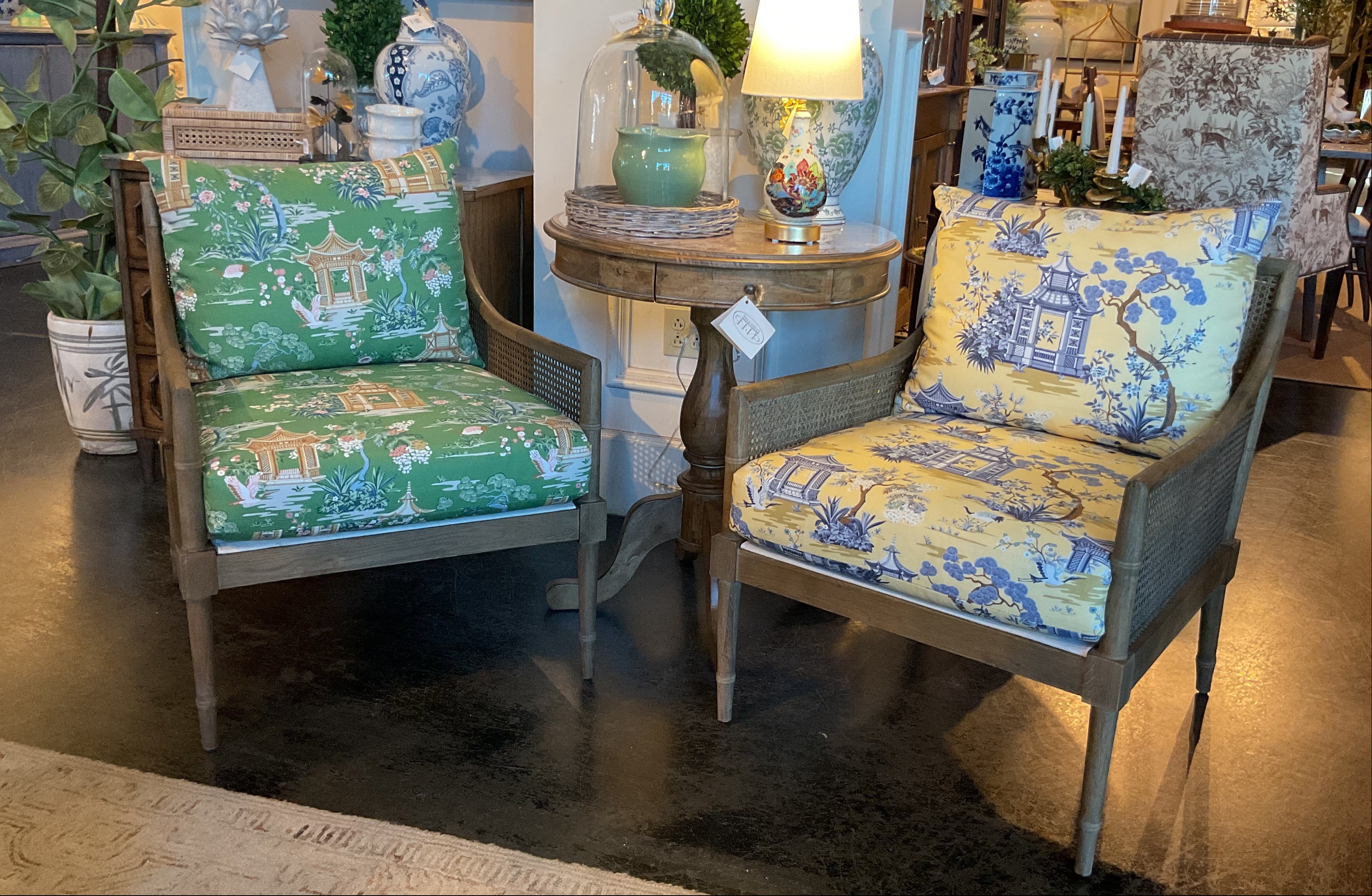 Terrace Toile Fabric by the Yard