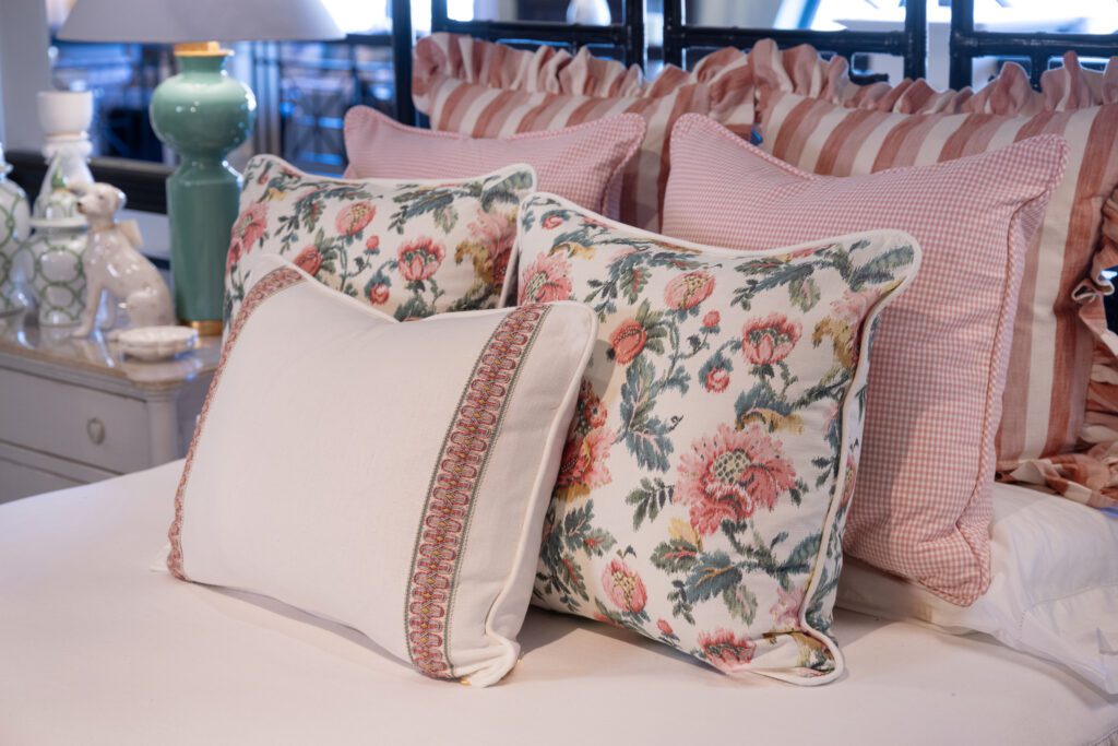 Eleanor Coral Fabric by the Yard