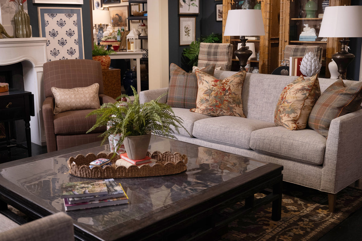 Quail Meadow w/ Sued Cord Pillow Sham
