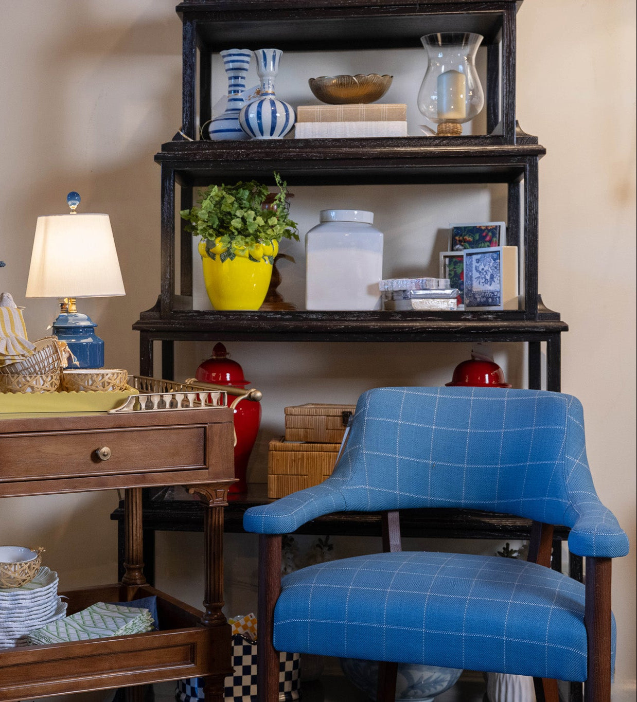 Westport Blues Fabric by the Yard