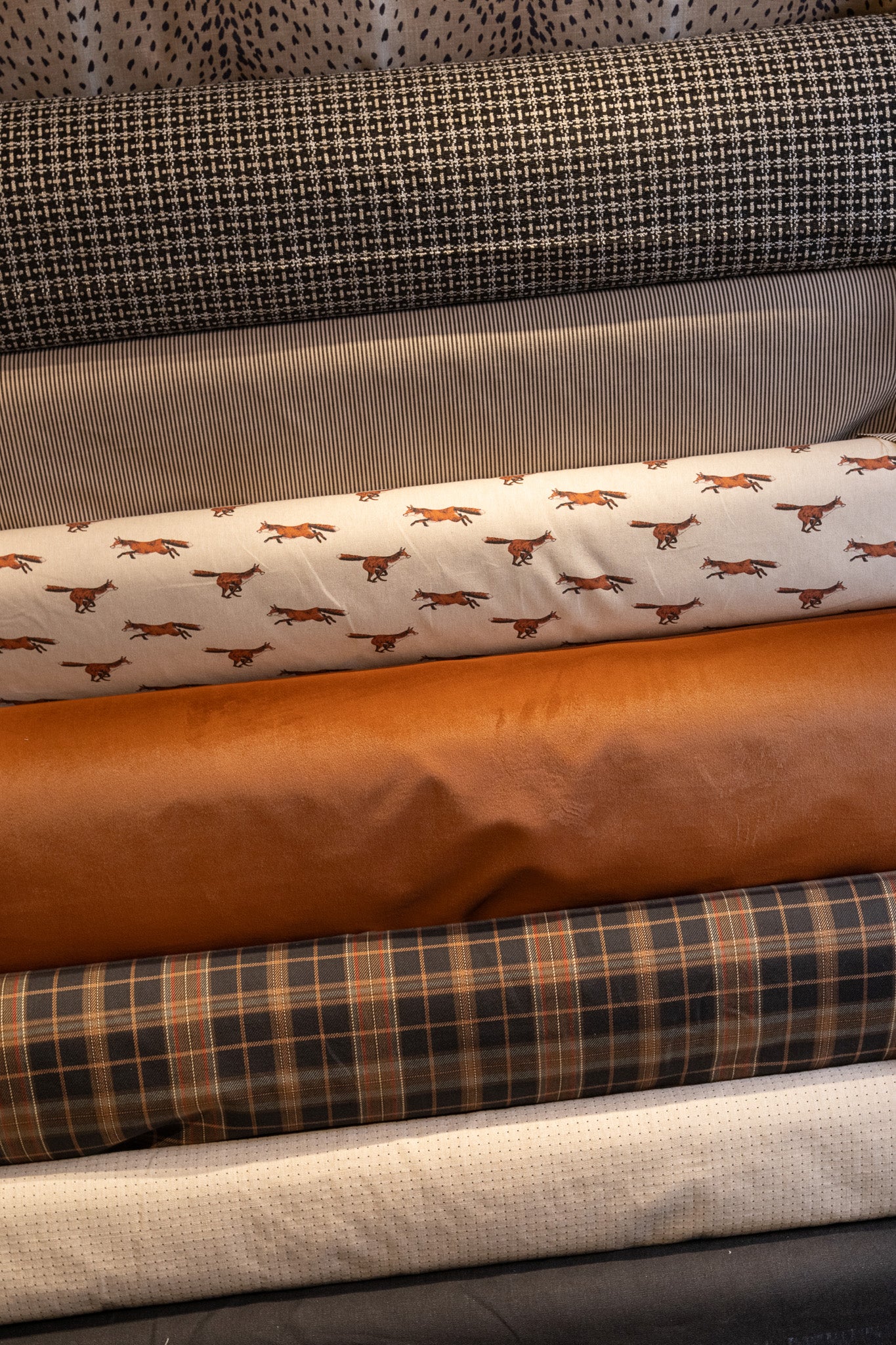 Foxtrot Spice Fabric by the Yard