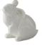 3.75 Inch White Porcelain Rabbits