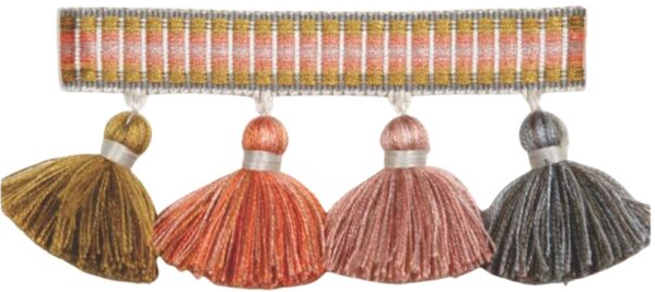 PSM100 Tassel Fringe Trim by the Yard