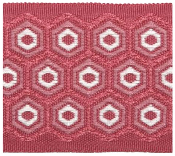 PSM222 Hexagon Woven Tape Trim by the Yard