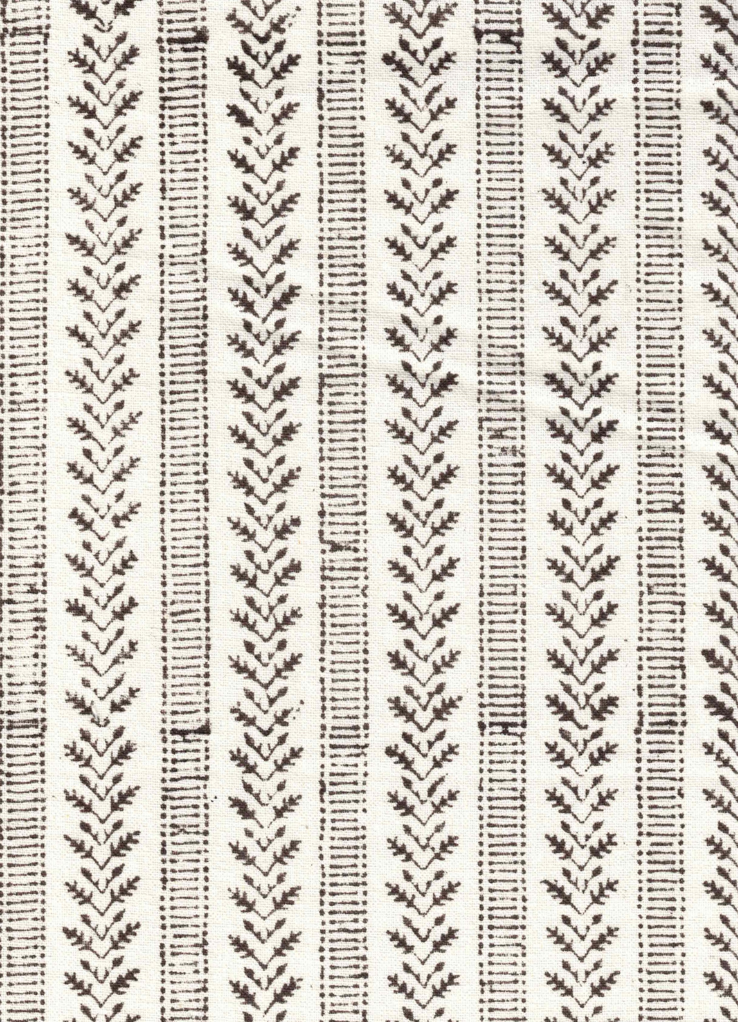 Oak Leaf Stripe Fabric by the Yard