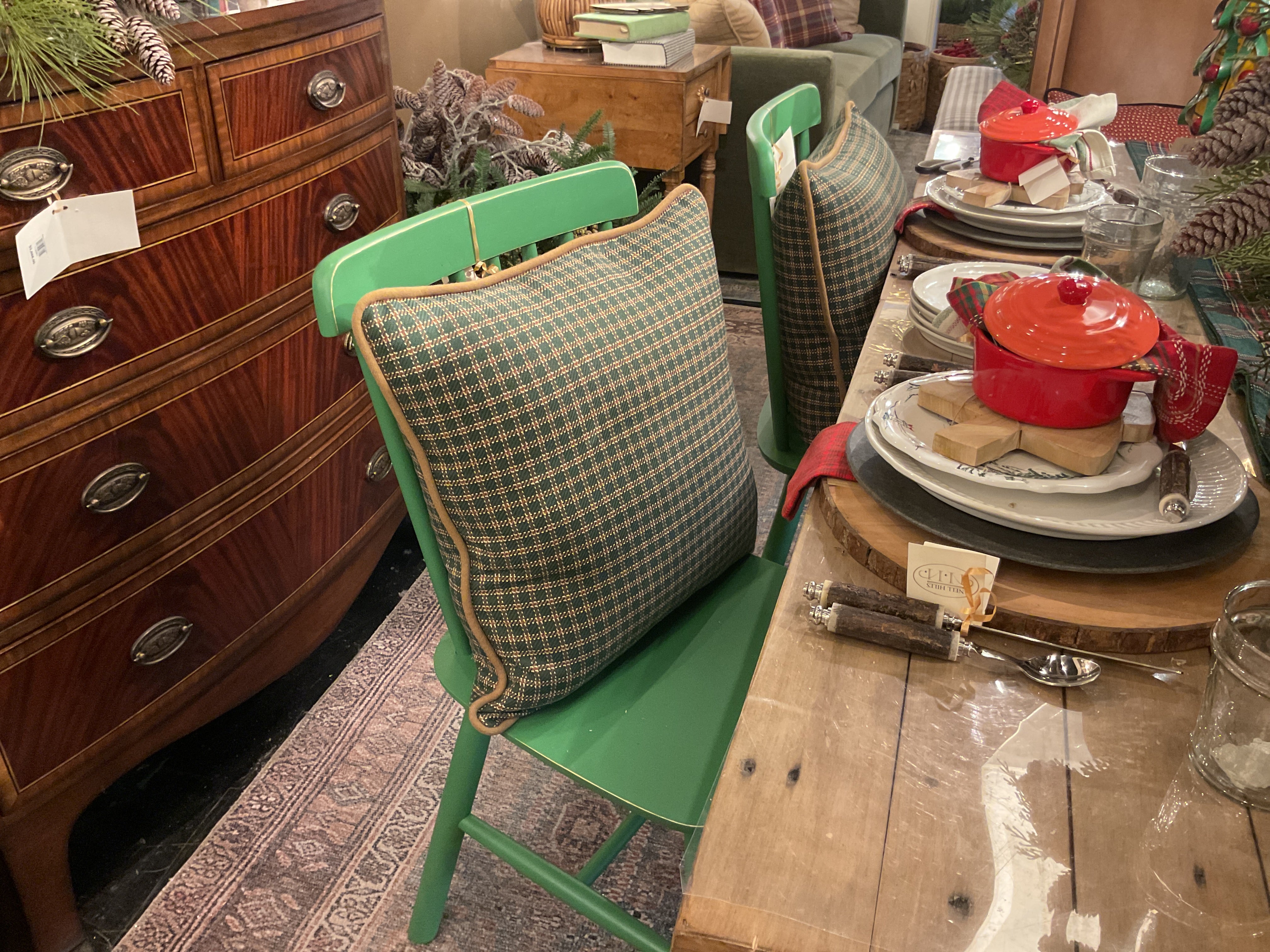 Woodmere Check Sham w/ Foxwood Cord