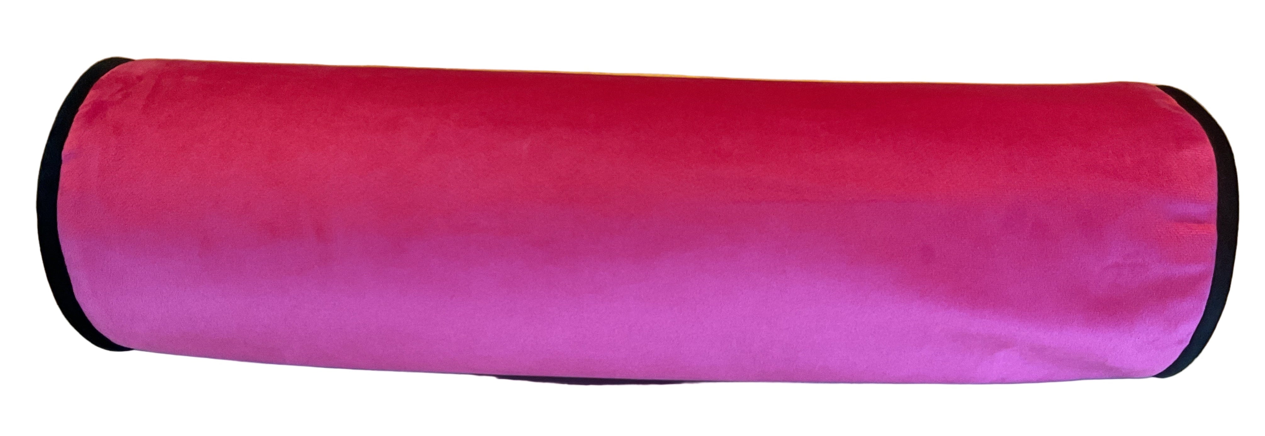 Pink Lipstick Bolster w/ Safari Splendor
