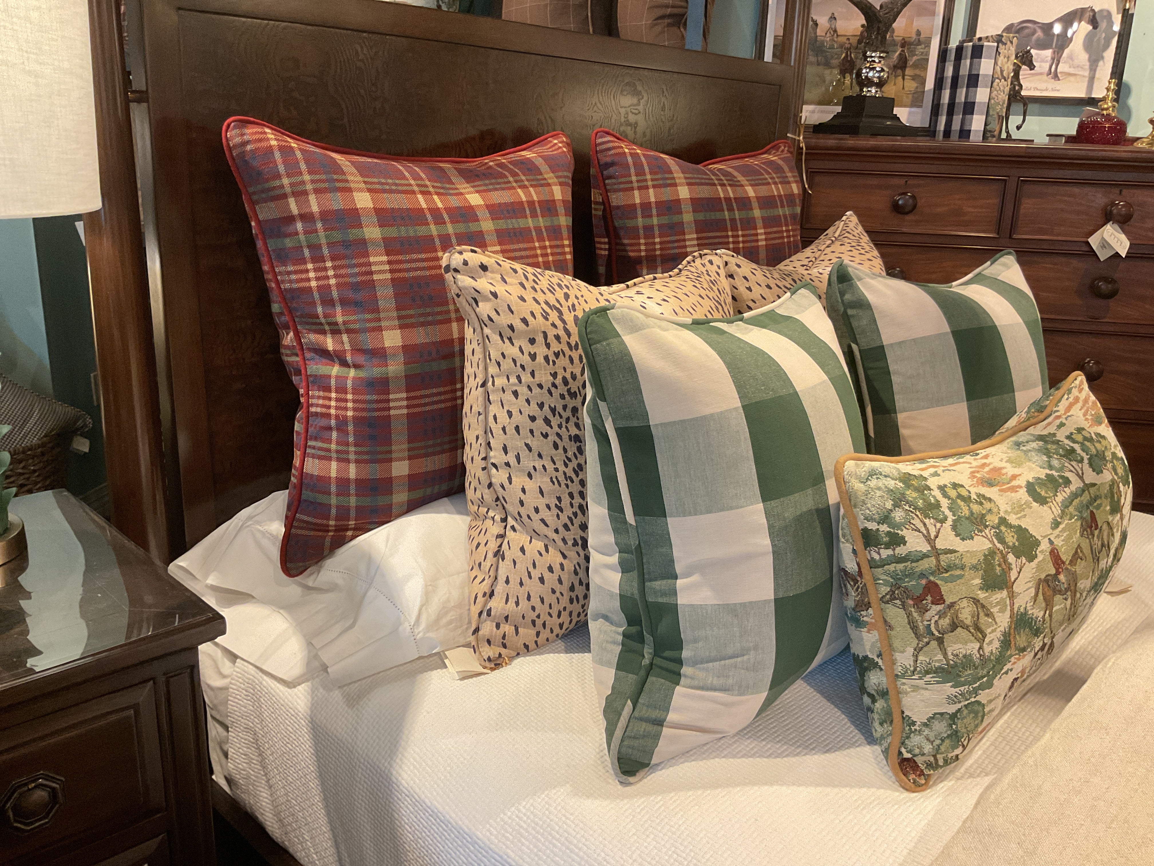 Chesterfield Tartan Sham w/ Cord