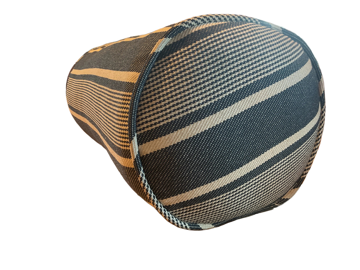 Flemish Indigo w/ Self Cord Bolster Sham
