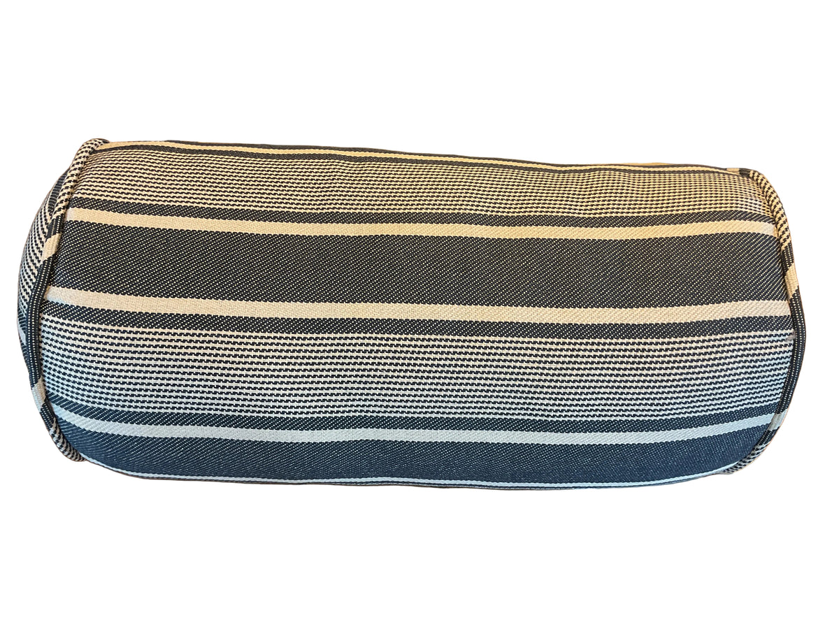 Flemish Indigo w/ Self Cord Bolster Sham