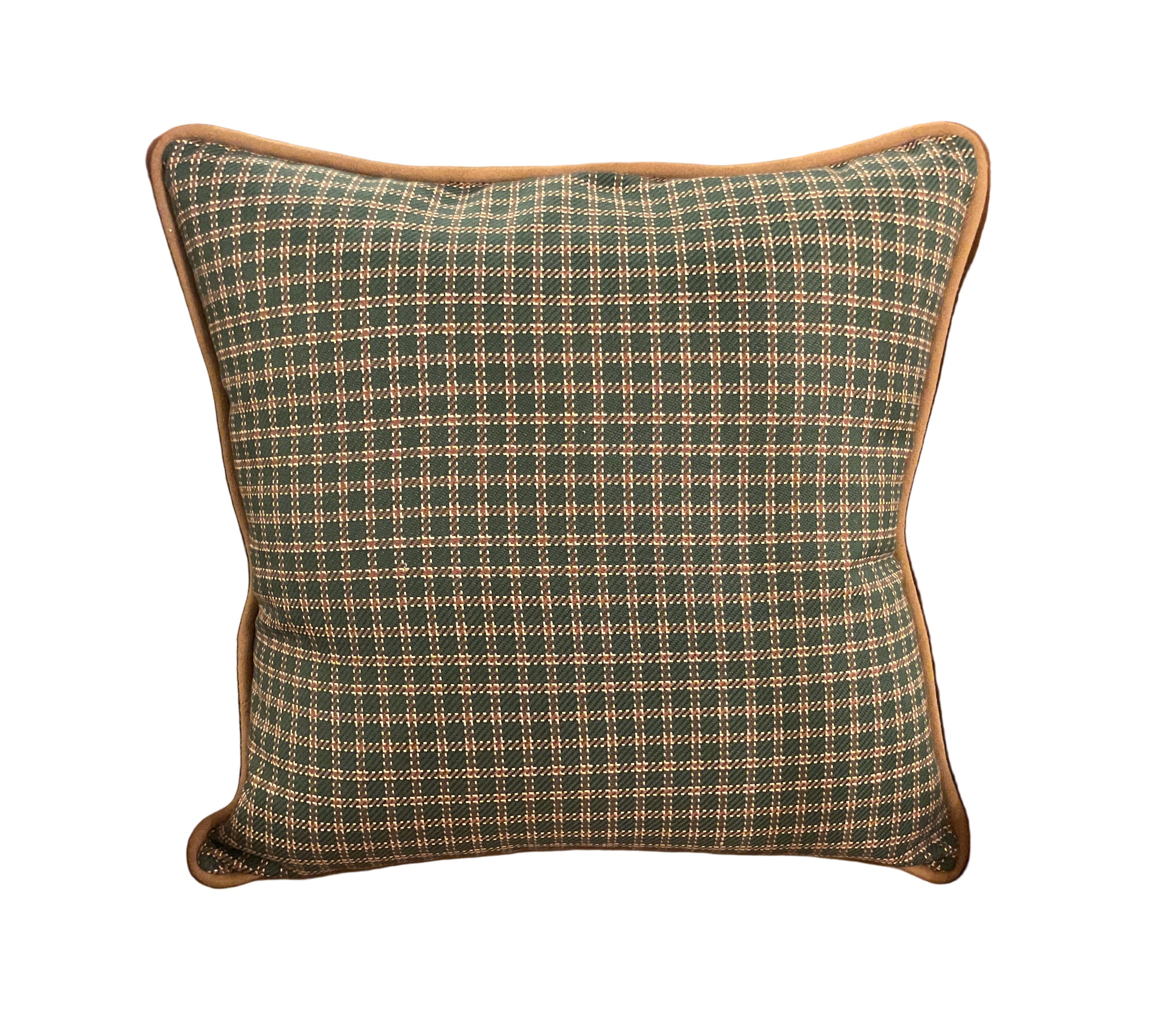 Woodmere Check Sham w/ Foxwood Cord