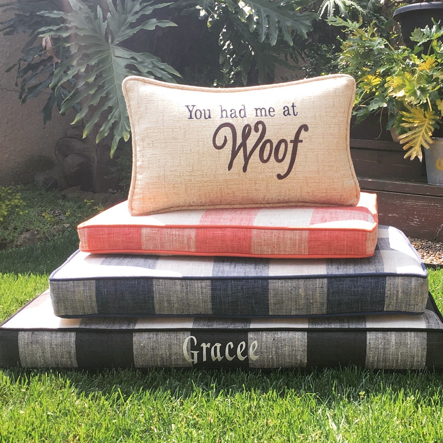 Waukomis Check Fabric by the Yard