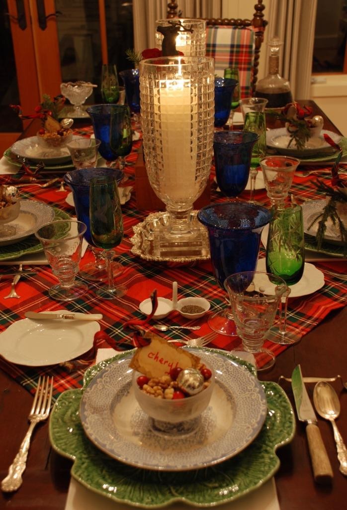 Christmas place setting 2
