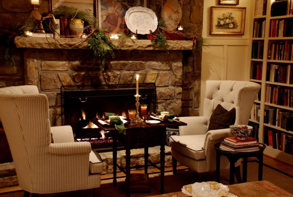 Dinner by the fire 2