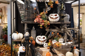 seasonal Halloween display