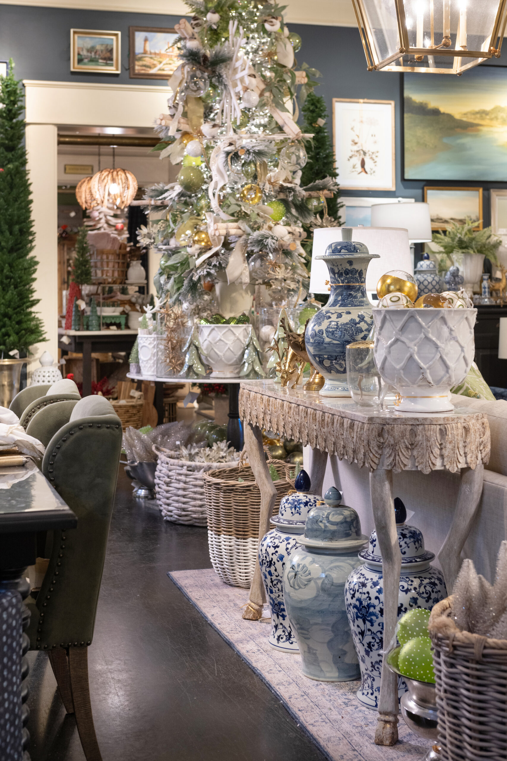 A Blue Christmas Tree You Will Love - Southern Nell's