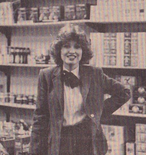 I was thrilled to get some press when I opened the Gourmet Corner in Atchison in 1981. It later became Nell Hill's.
