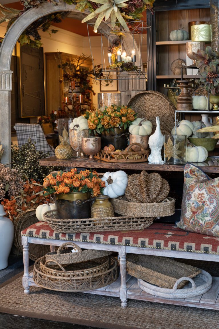 fall entryway at Nell Hill's