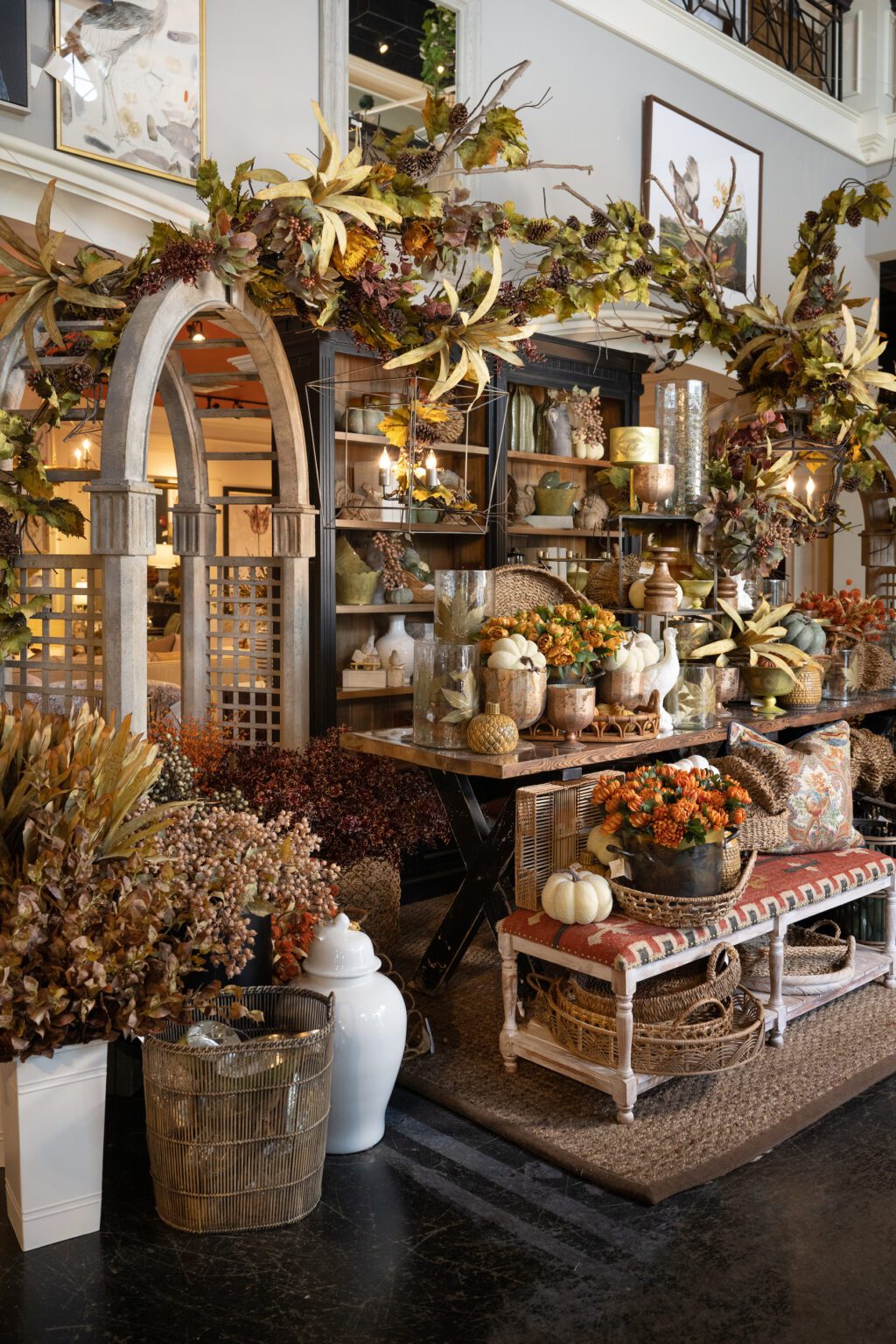 Autumnal Elegance: Exploring Nell Hill's Fall Shop Transformation 